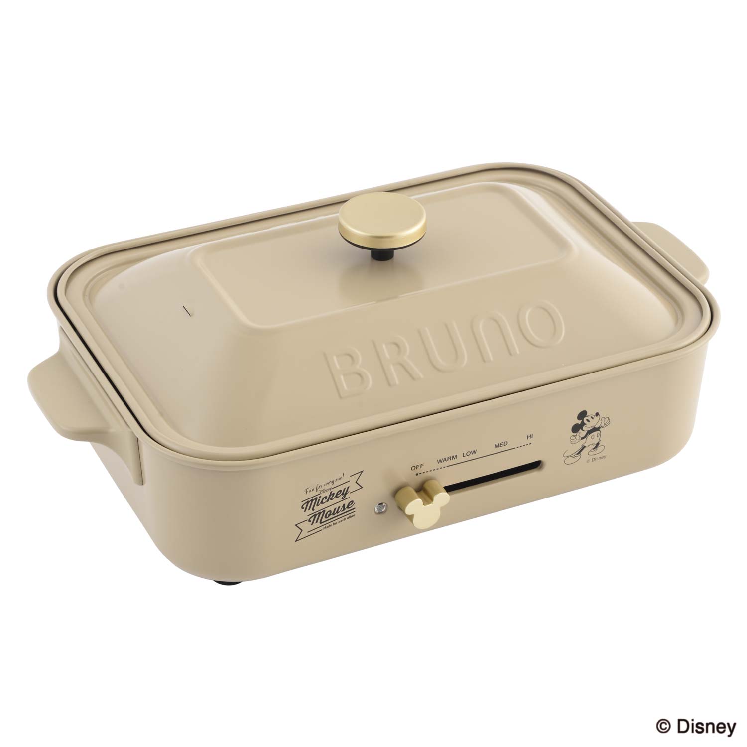 BRUNO（ブルーノ） 特典付き ホットプレート ディズニー コンパクト