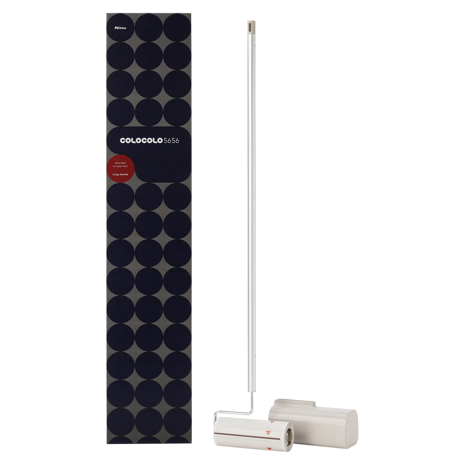 COLOCOLO5656 コロコロ 粘着クリーナー 粘着ローラー スタンド式 強粘着 カーペット ニトムズ LONG HANDLE | COLOCOLO5656 | 02