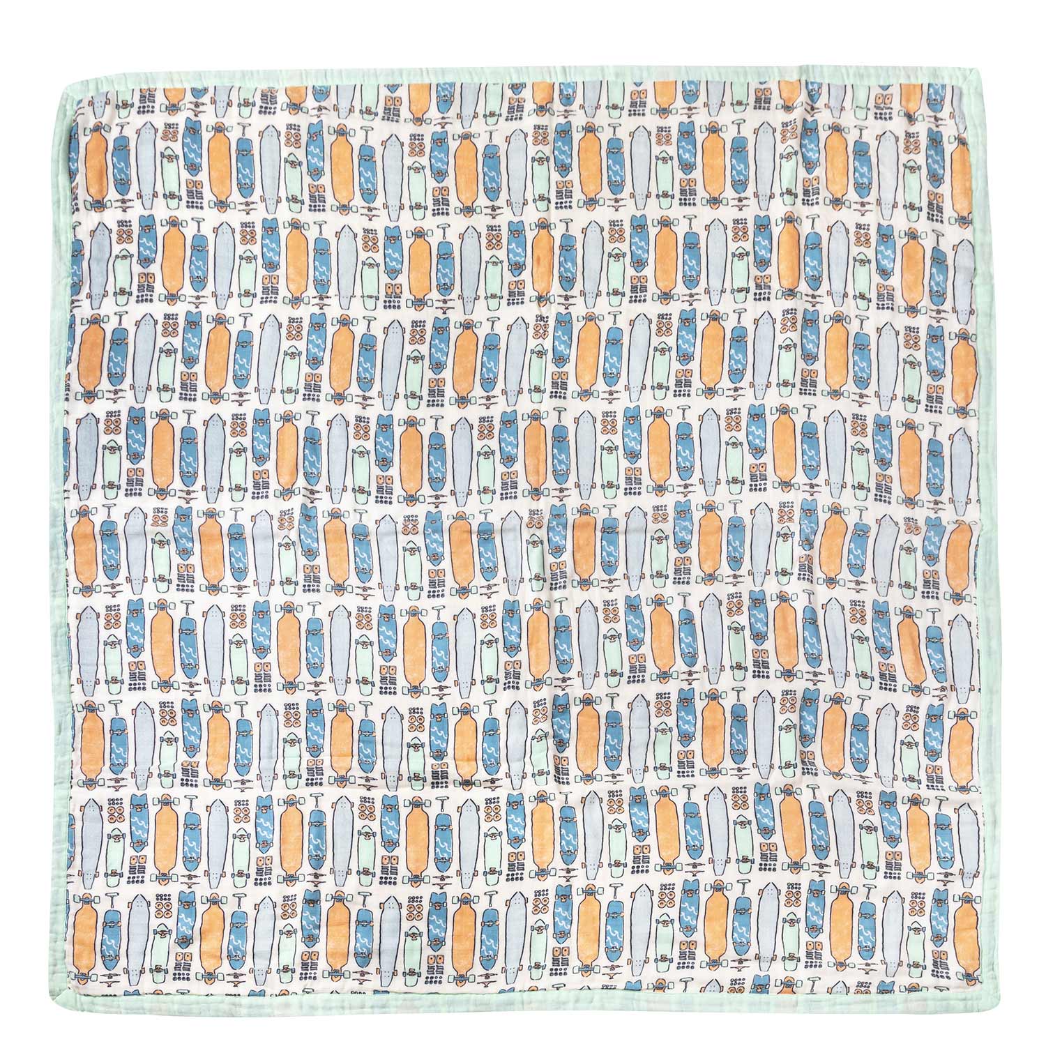 CocoMoon ココムーン ブランケット キルト 大判 ベビー 赤ちゃん QUILT 460100200102の画像