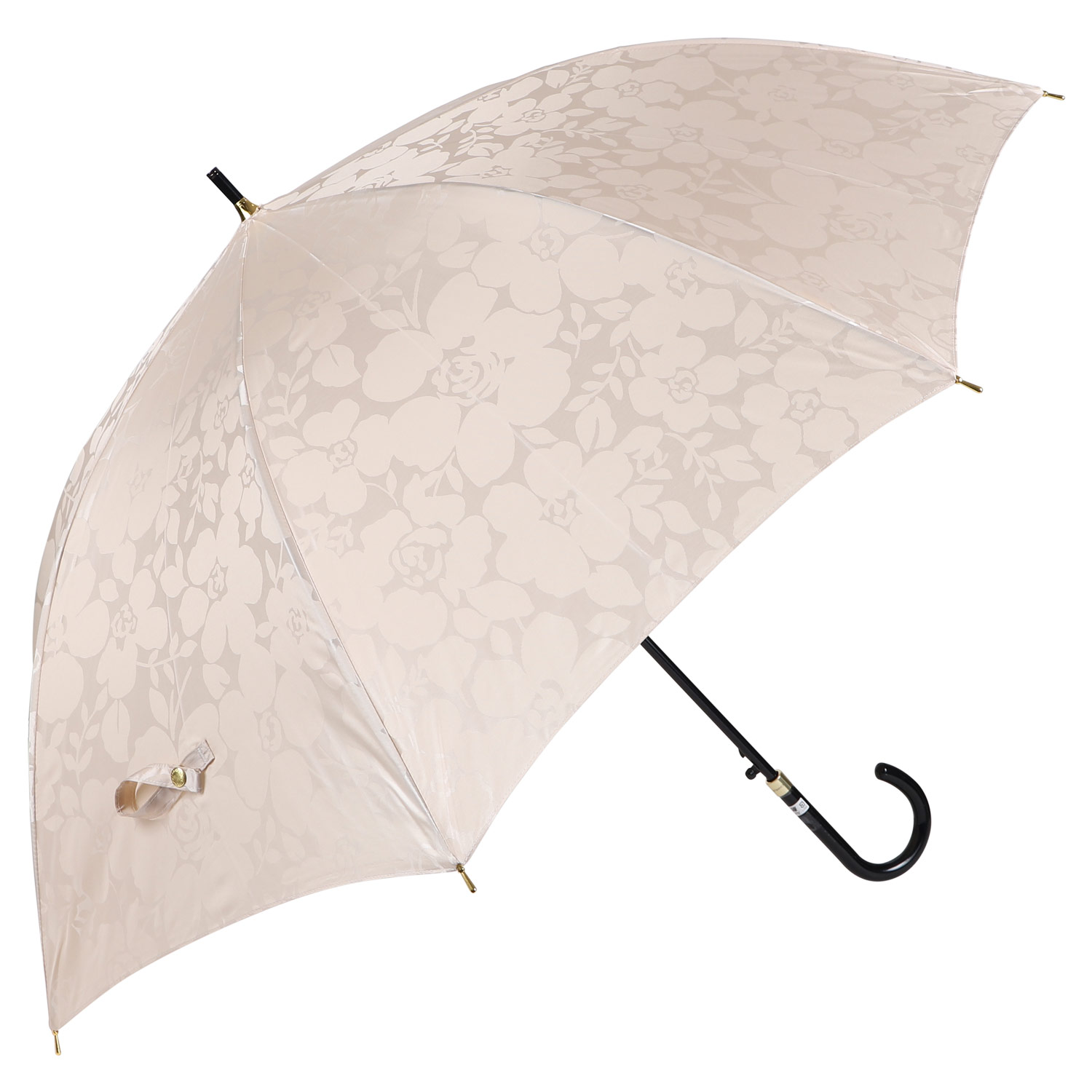 シャルルジョルダン CHARLES JOURDAN 雨傘 長傘 レディース 耐風 LONG UMBRELLA グレー ネイビー ベージュ レッド ピンク 1CJ 11059 母の日｜goodslabo｜05