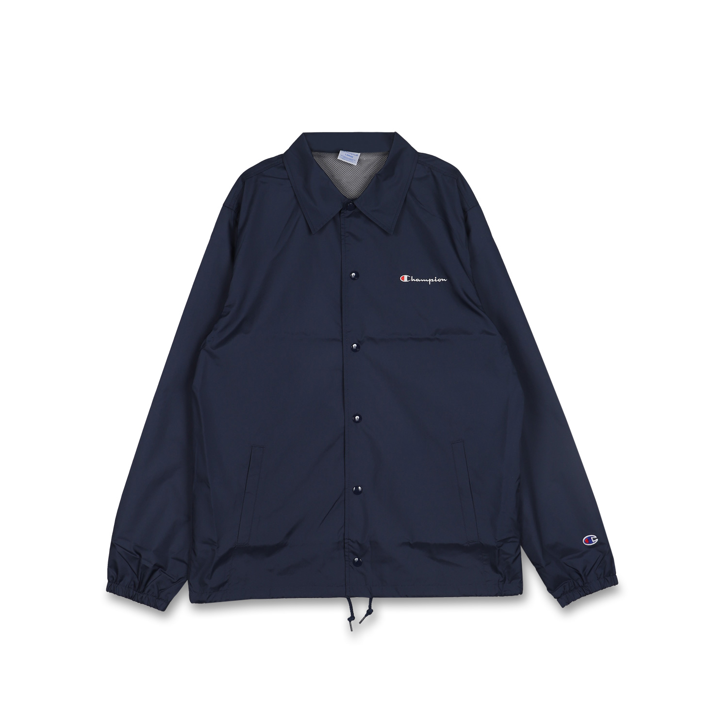 COACH champion コラボ ネイビーレザージャケット - メルカリ
