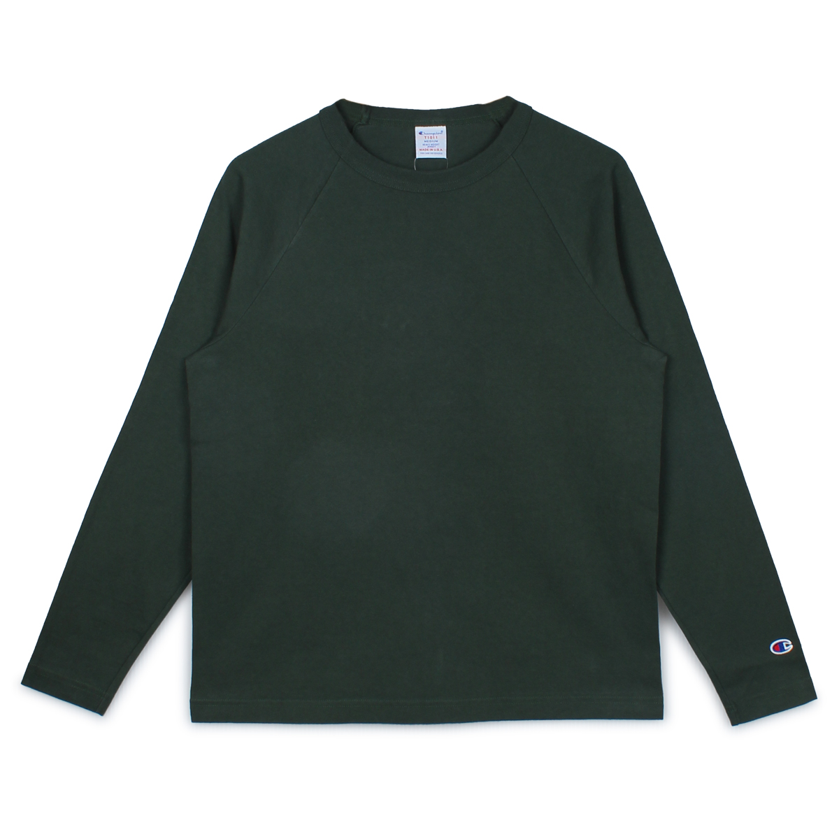 チャンピオン Champion Tシャツ 長袖 ロンT カットソー メンズ T1011 RAGLAN...