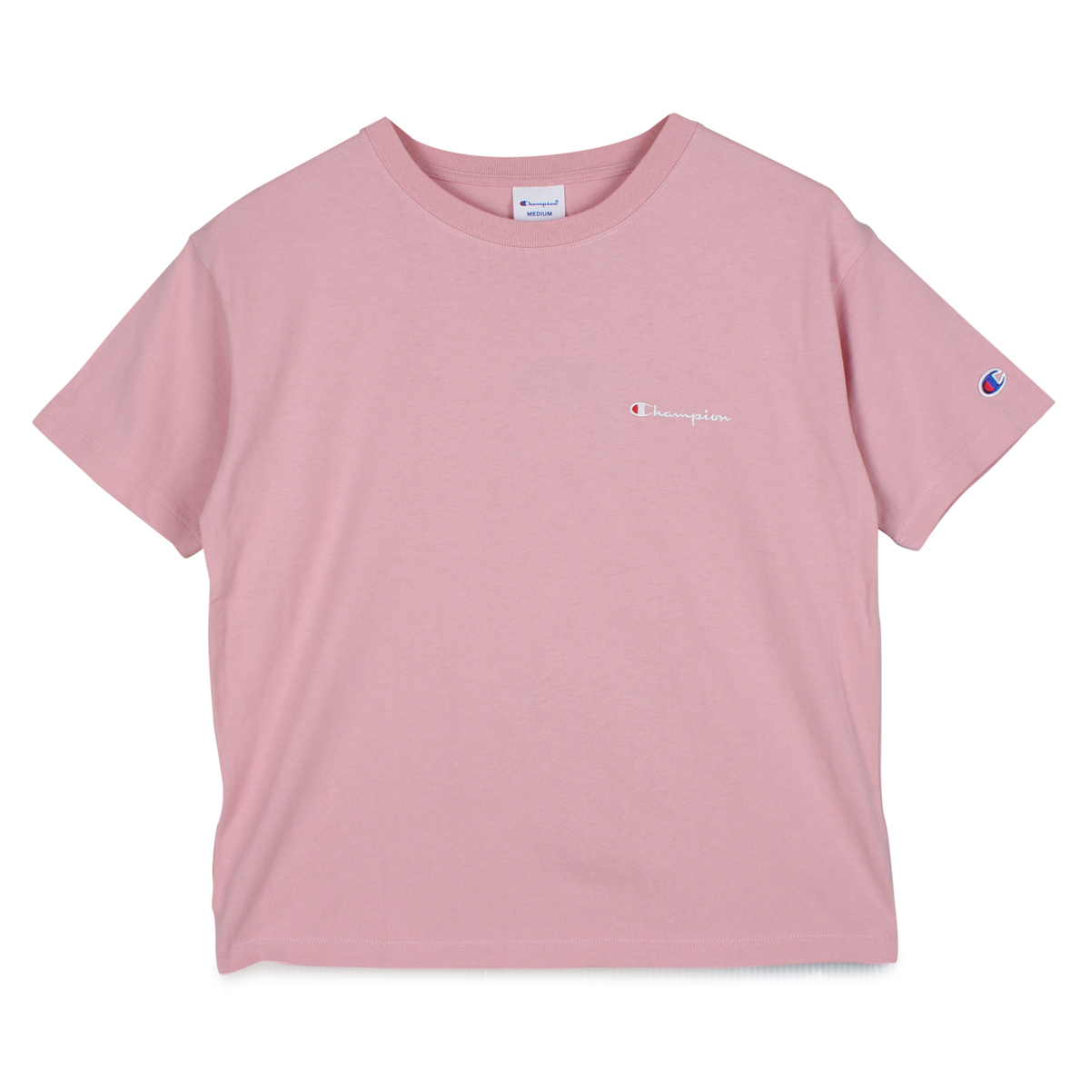 チャンピオン Champion Tシャツ 半袖 レディース クルーネック SHORT