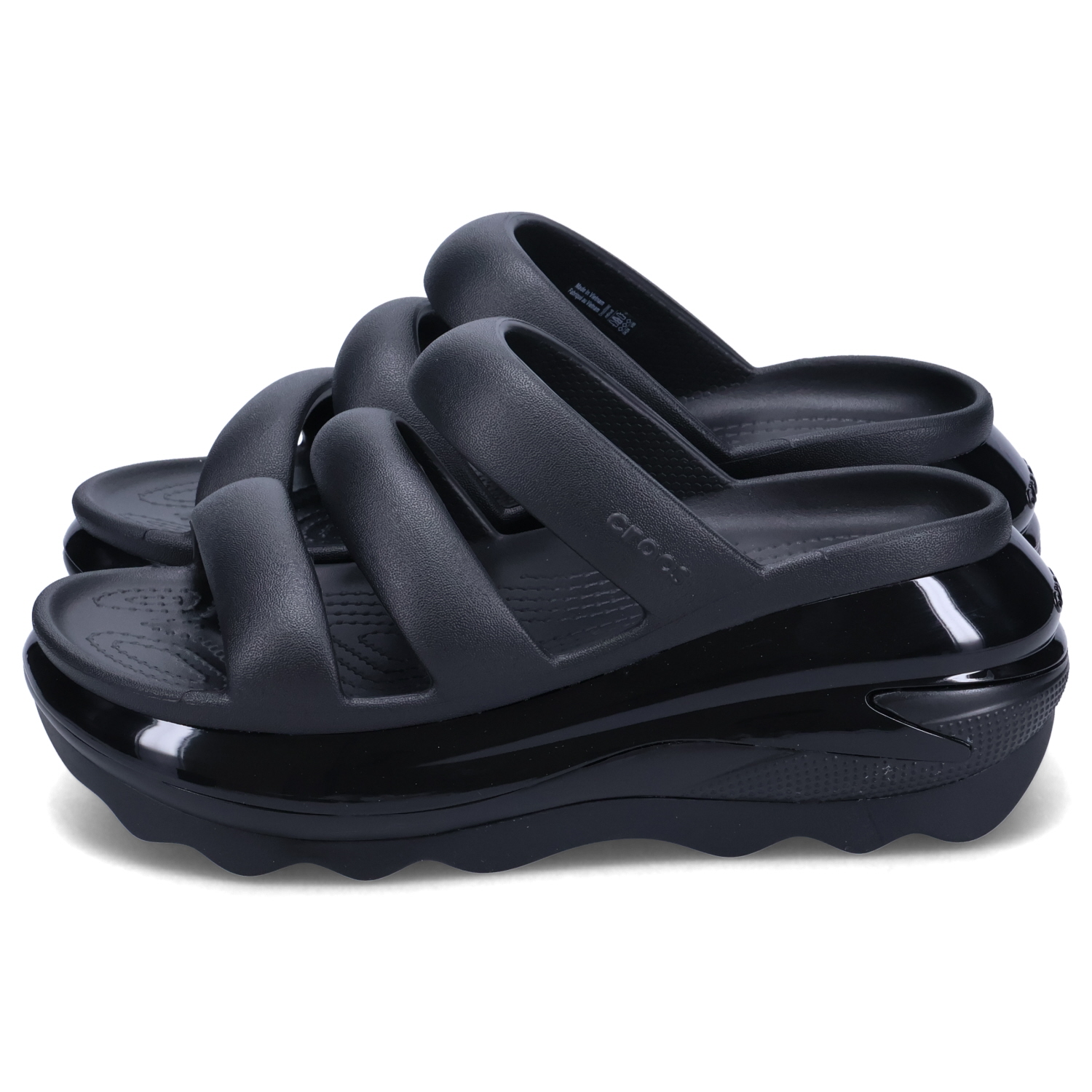 crocs クロックス スライドサンダル メガクラッシュ トリプル