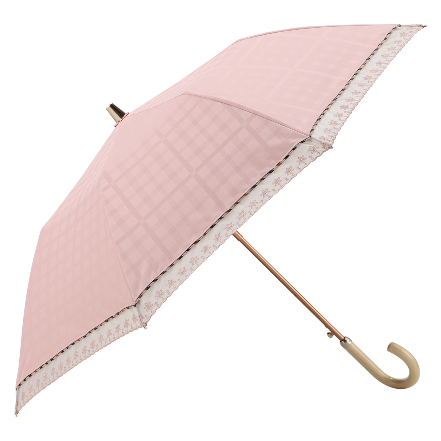 DAKS（ダックス） 雨傘 日傘 晴雨兼用 折りたたみ傘 2段 レディース