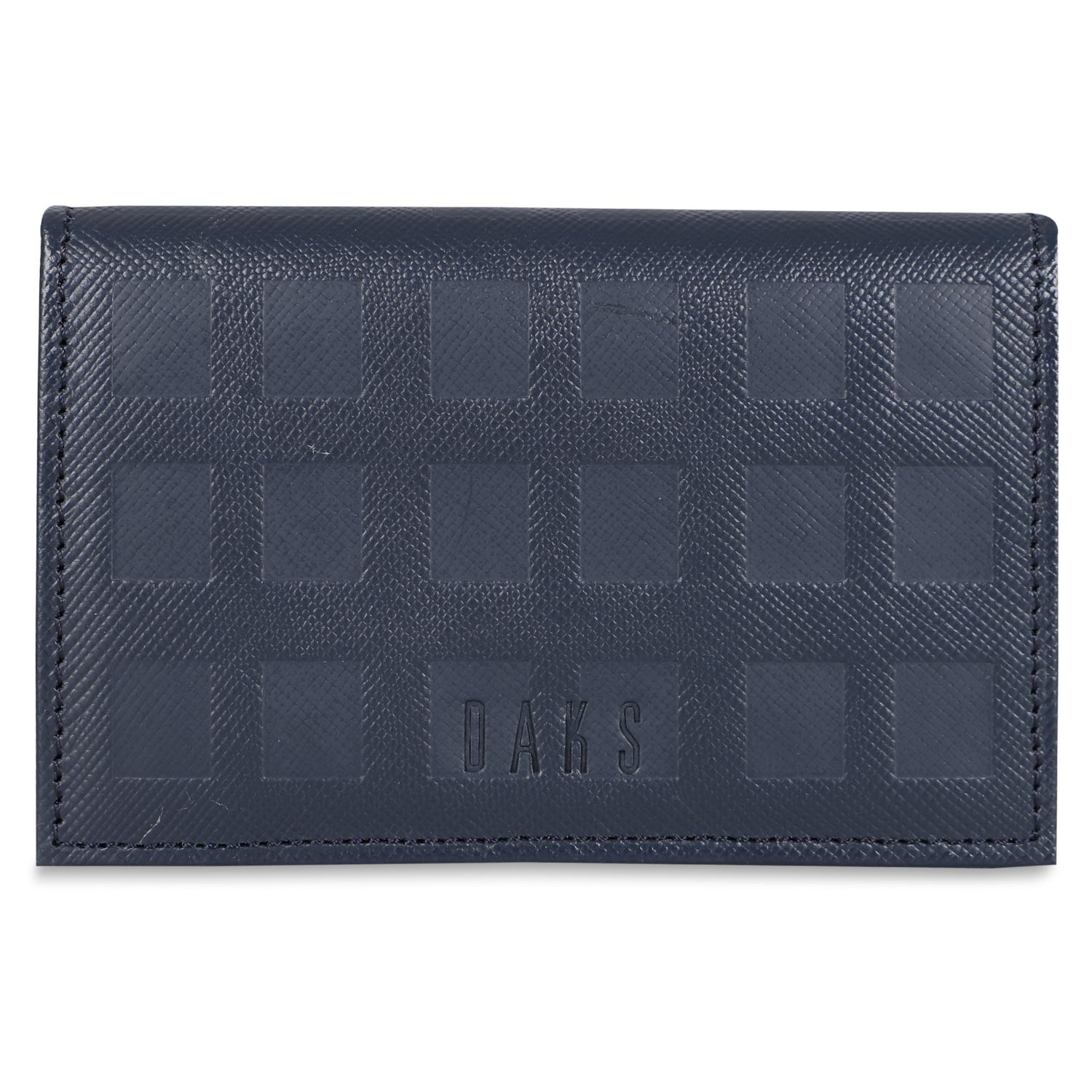 DAKS ダックス カードケース 名刺入れ 定期入れ メンズ CARD CASE ブラック ネイビー ブラウン 黒 DP25385｜goodslabo｜04