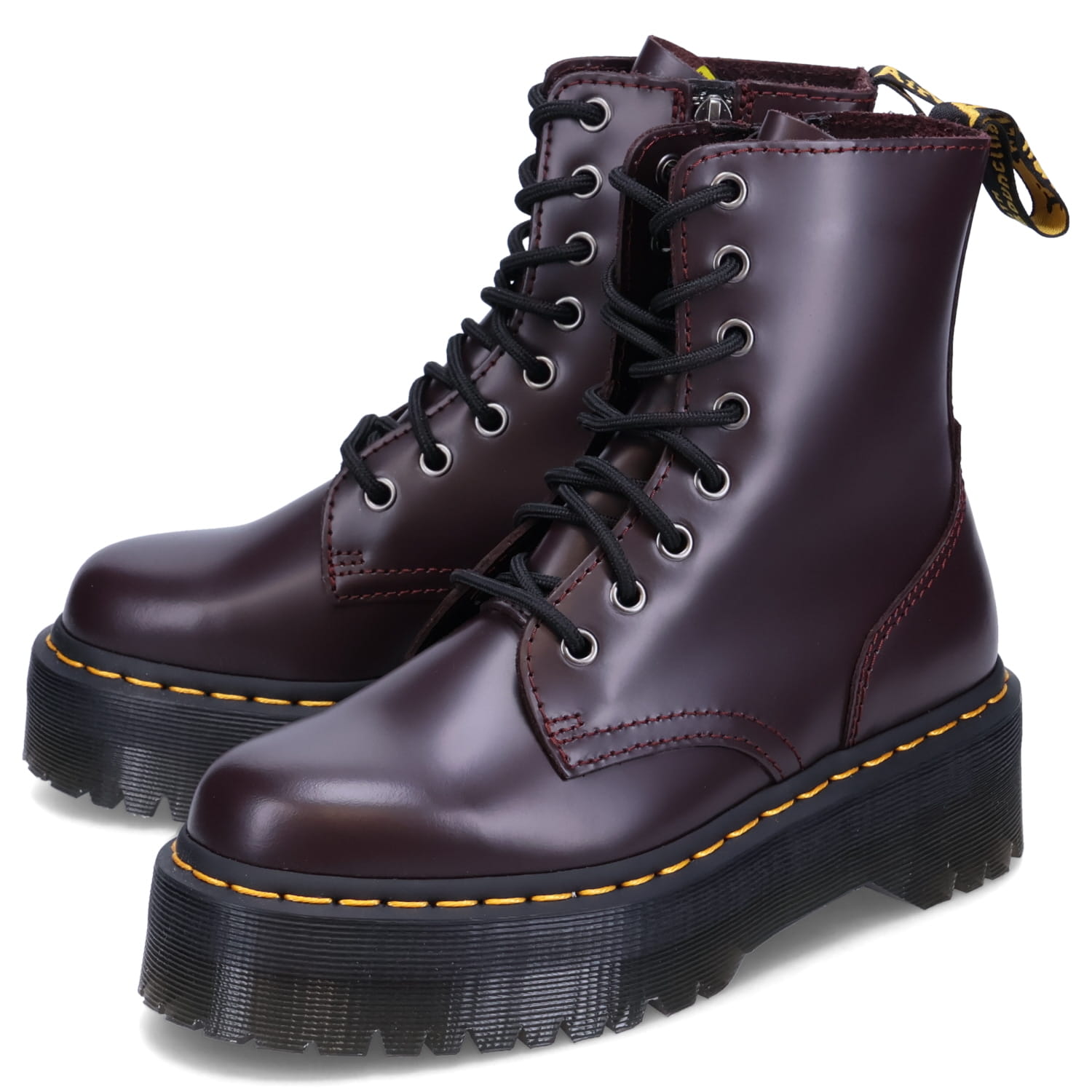 ドクターマーチン Dr.Martens 8ホール ブーツ レディース 厚底 サイド