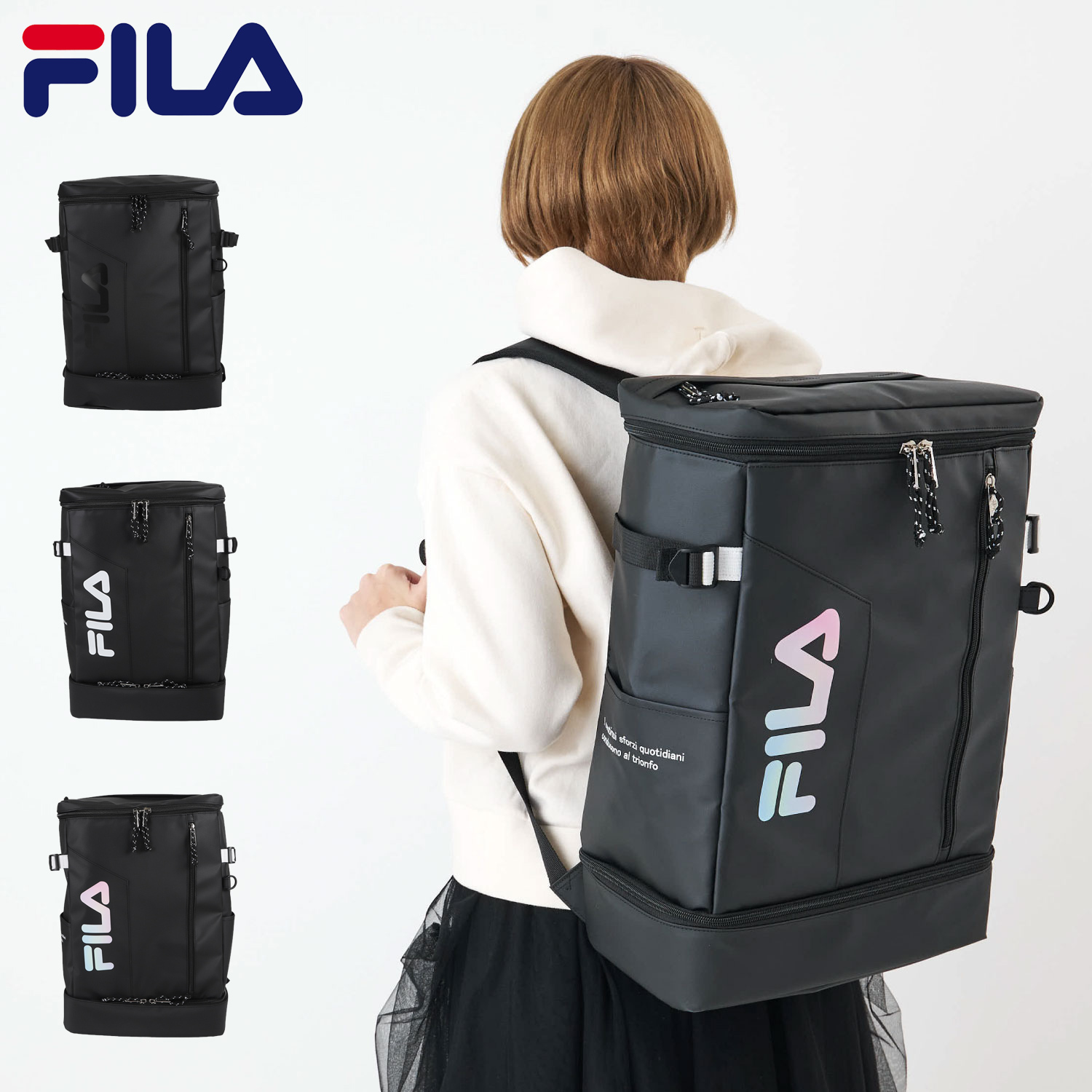 FILA フィラ リュック バッグ バックパック サイン メンズ