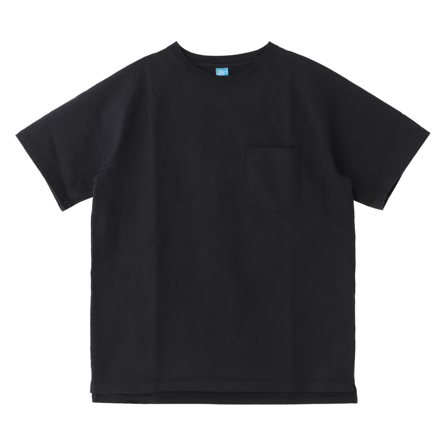 GOOD Tシャツ 黒 GOOD ON（グッドオン） ヘビー ラグラン ポケット Tシャツ 半袖 メンズ