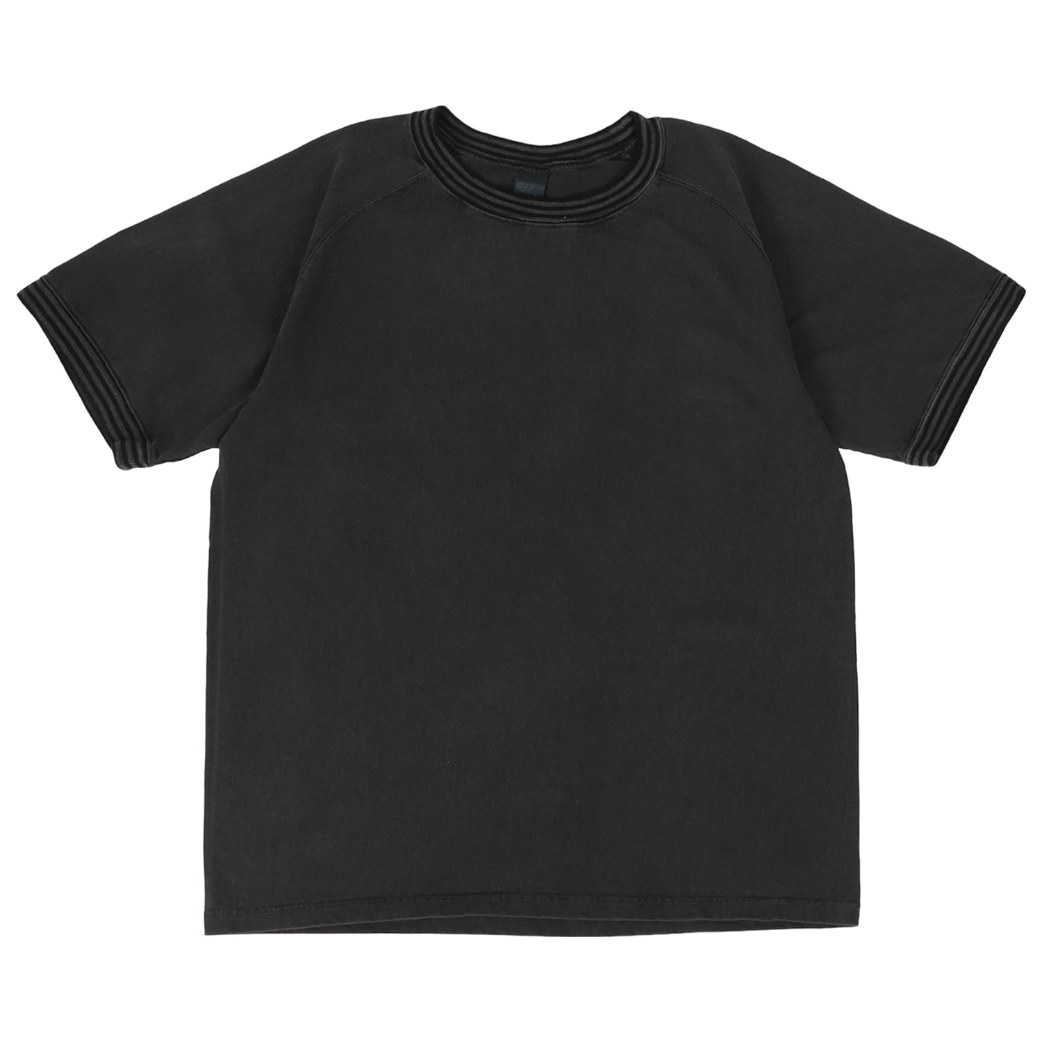 Good On グッドオン Tシャツ 半袖 メンズ ストライプ STRIPED RIBBED SHORT SLEEVES T-SHIRTS ブラック ネイビー 黒 GOST2404｜goodslabo｜02