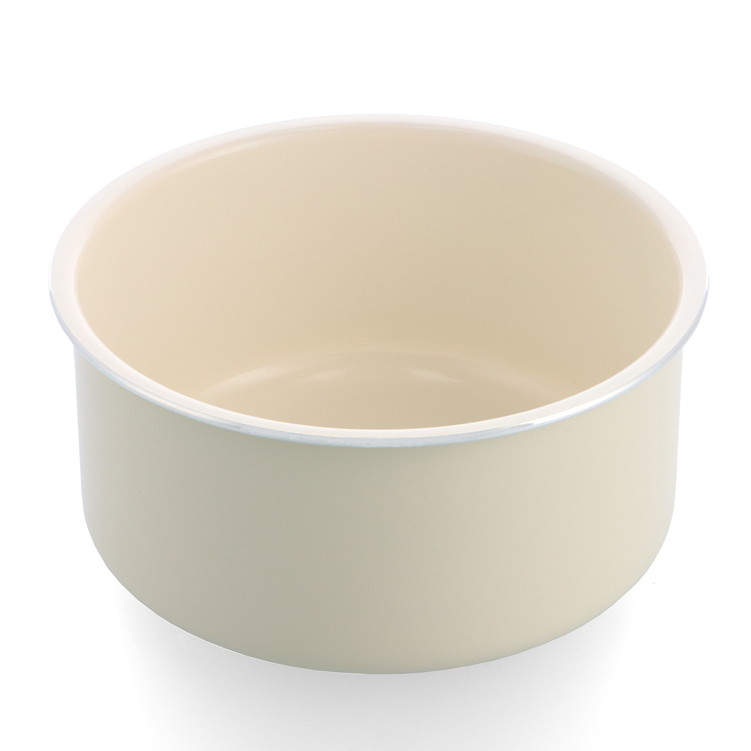 グリーンパン GREENPAN 片手鍋 ソースパン クリックシェフ 20cm 3.11L IH ガス火対応 ホワイト ブルー 白 CC008859-104 | ブランド登録なし | 02