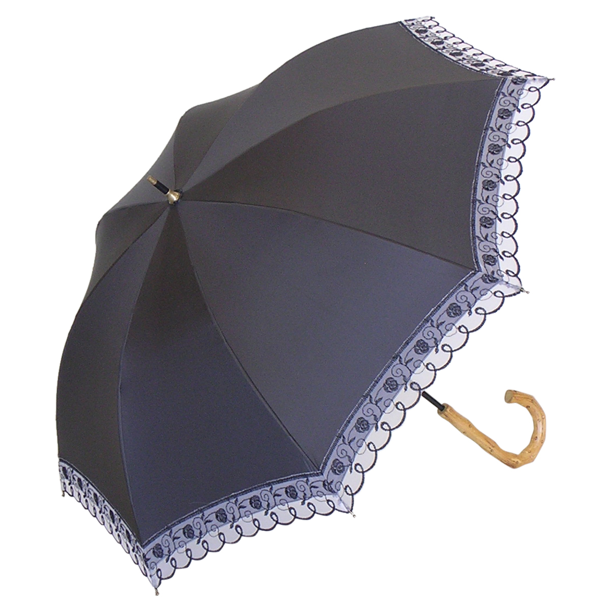 日傘 長傘 軽量 紫外線対策 晴雨兼用 GENUINE UMBRELLA WORKS ジェニュイン アンブレラ ワークス 47cm 8本骨 426 母の日｜goodslabo｜02