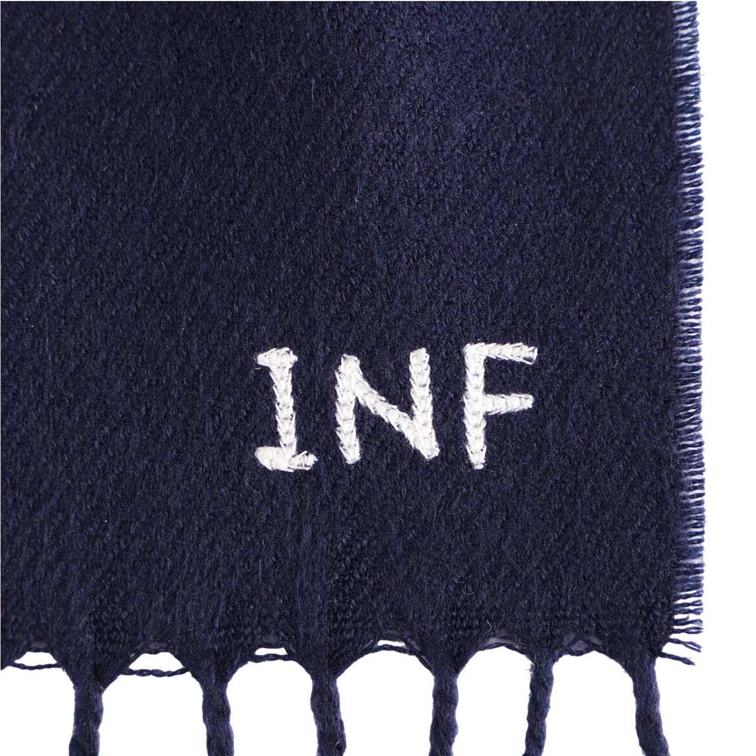 INFIELDERDESIGN×MLB ステッチロゴマフラー ブラック/グリーン INFIELDER DESIGN インフィールダーデザイン マフラー ストール