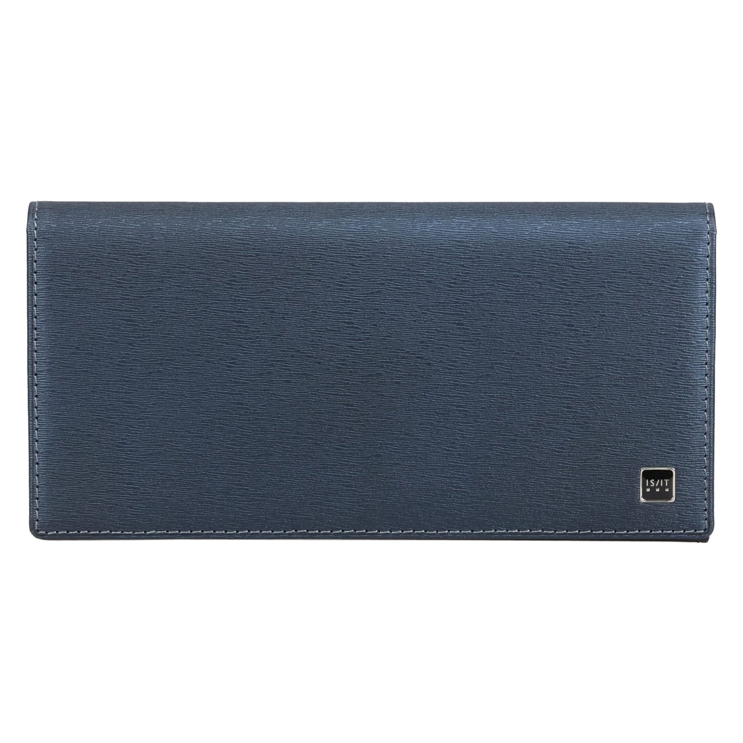 IS/IT イズイット ポリマー 財布 長財布 メンズ レディース 本革 牛革 ブラック ネイビー 黒 989606 IS/IT（イズイット） ポリマー 長財布 メンズ レディース 本革 牛革