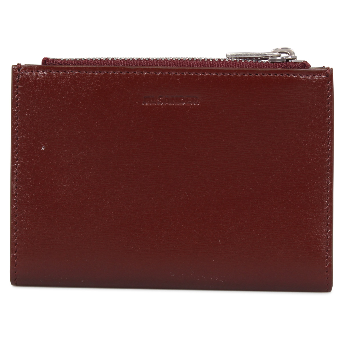 ジルサンダー JIL SANDER 長財布 メンズ FOLDED ZIP WALLET MD ブラック ホワイト ブラウン 黒 白 MPS00015N