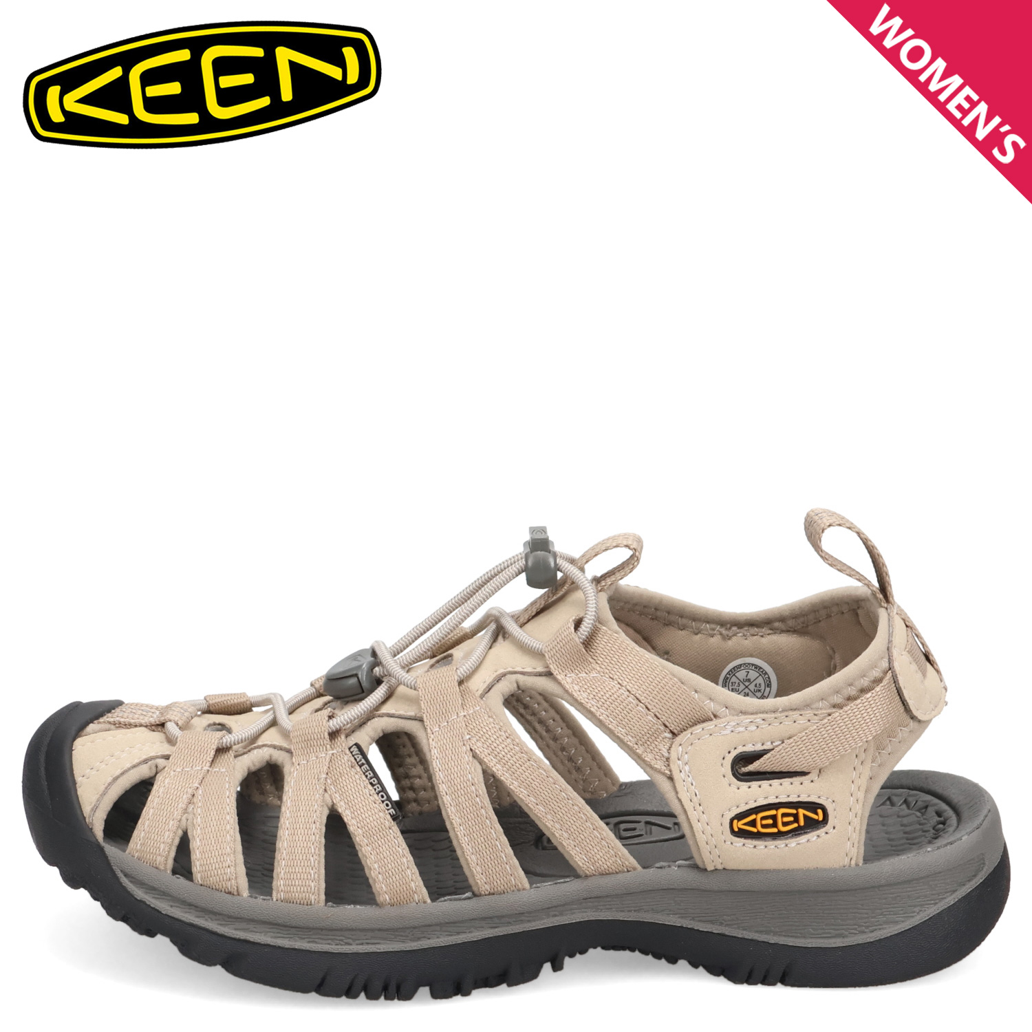 KEEN（キーン） スポーツサンダル ウィスパー レディース 軽量 抗菌