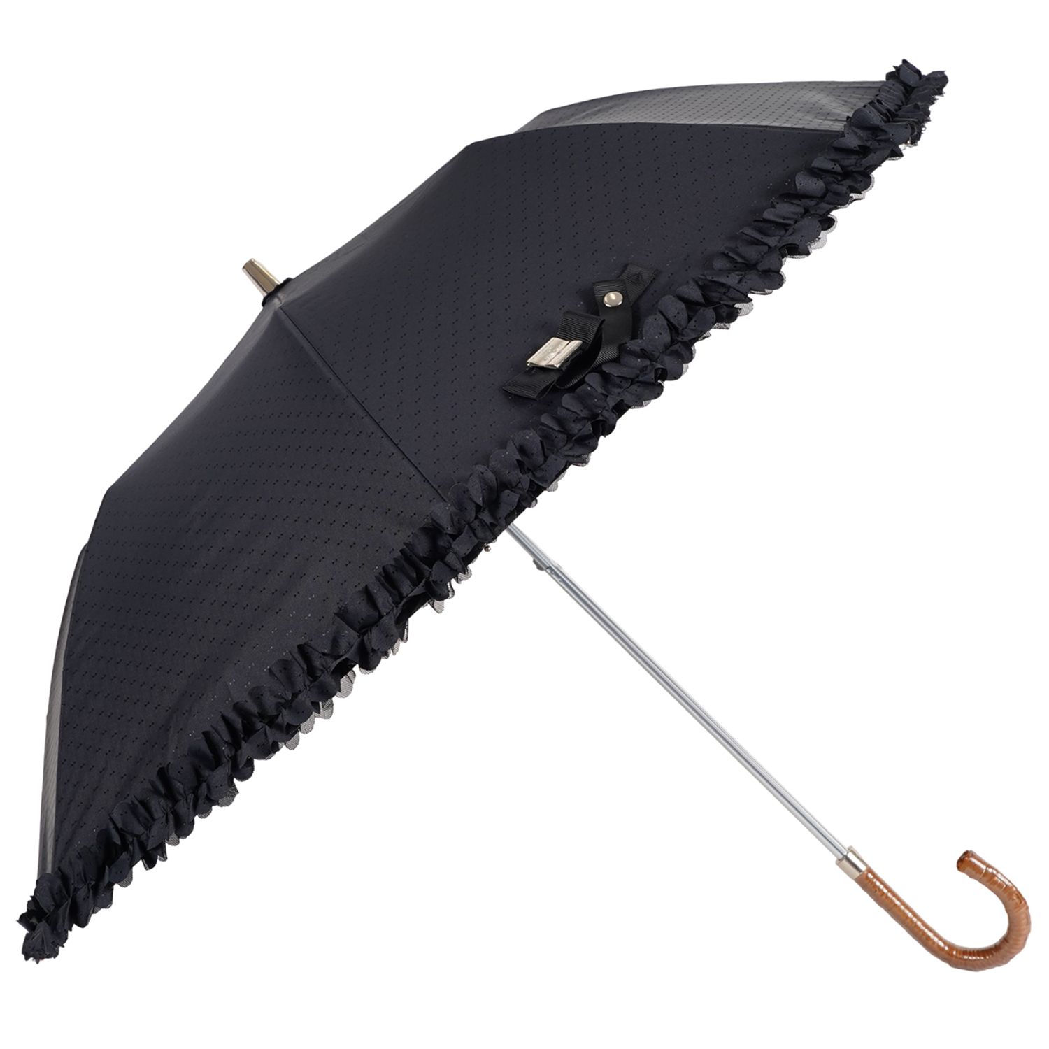 LANVIN en Bleu ランバンオンブルー 日傘 折りたたみ 晴雨兼用