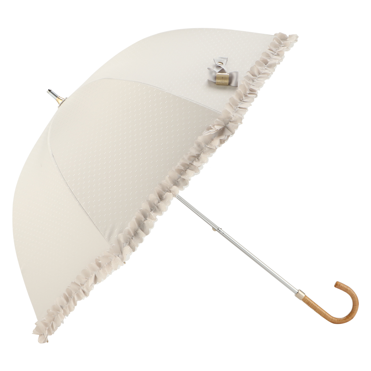 LANVIN en Bleu ランバンオンブルー 日傘 完全遮光 長傘 晴雨兼用 雨傘