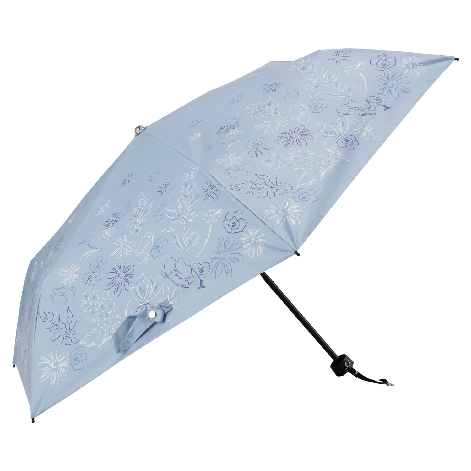 LANVIN en Bleu ランバンオンブルー 日傘 雨傘 折りたたみ傘 ミニ 晴雨