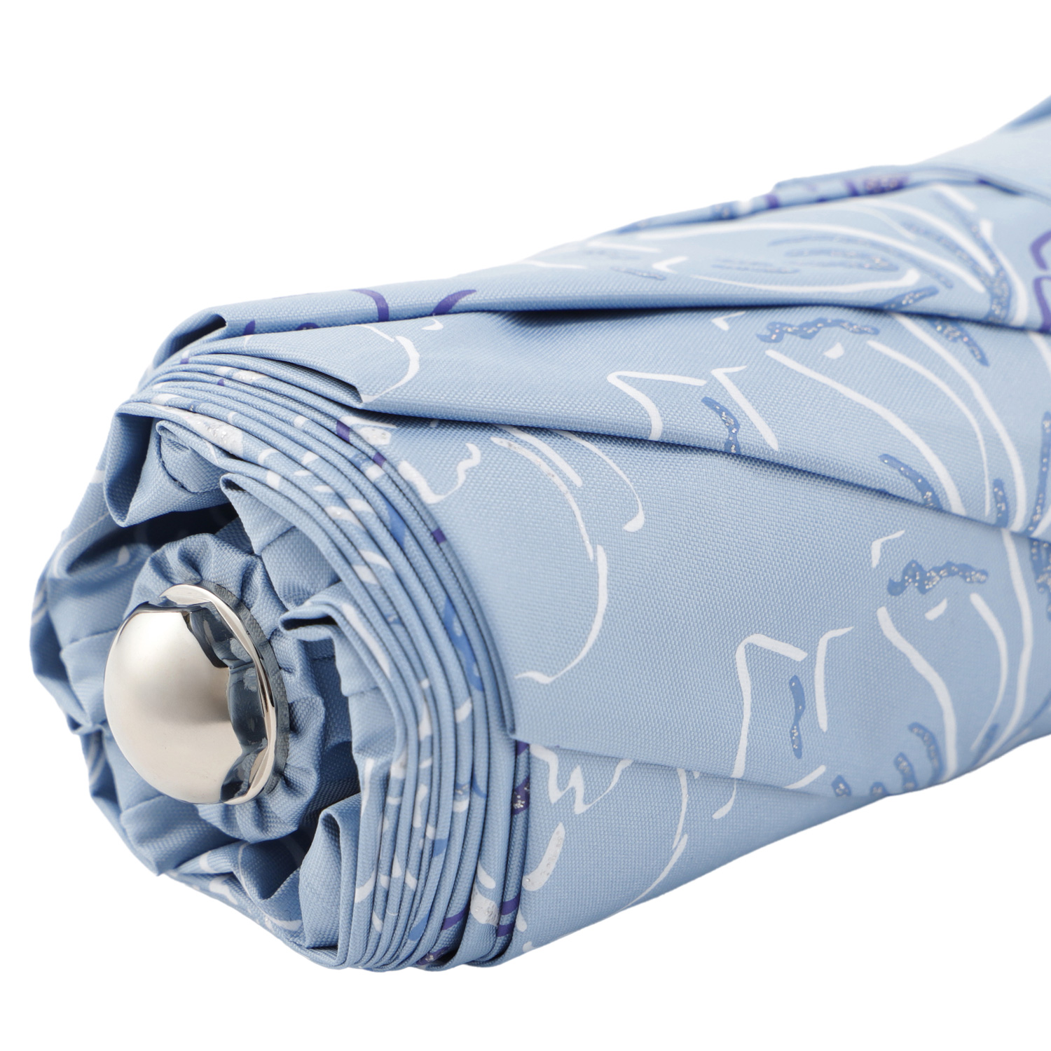 【未使用タグ付き】ランバンオンブルー　ブルー　チュニック　花柄　マルチカラー LANVIN en Bleu ランバンオンブルー 日傘 雨傘 折りたたみ傘 ミニ 晴雨