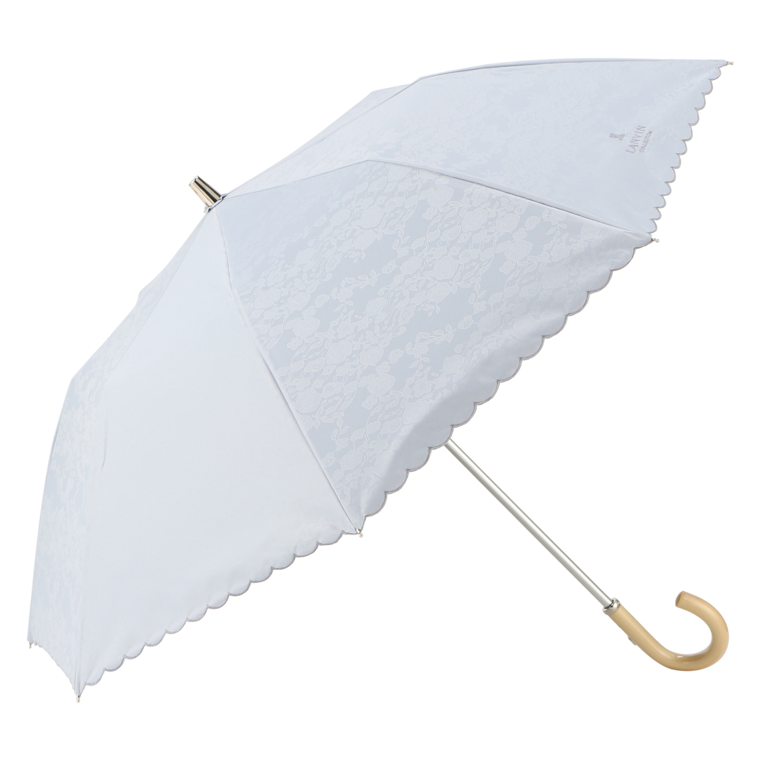 LANVIN COLLECTION ランバン コレクション 折りたたみ傘 2段 雨傘 フワ
