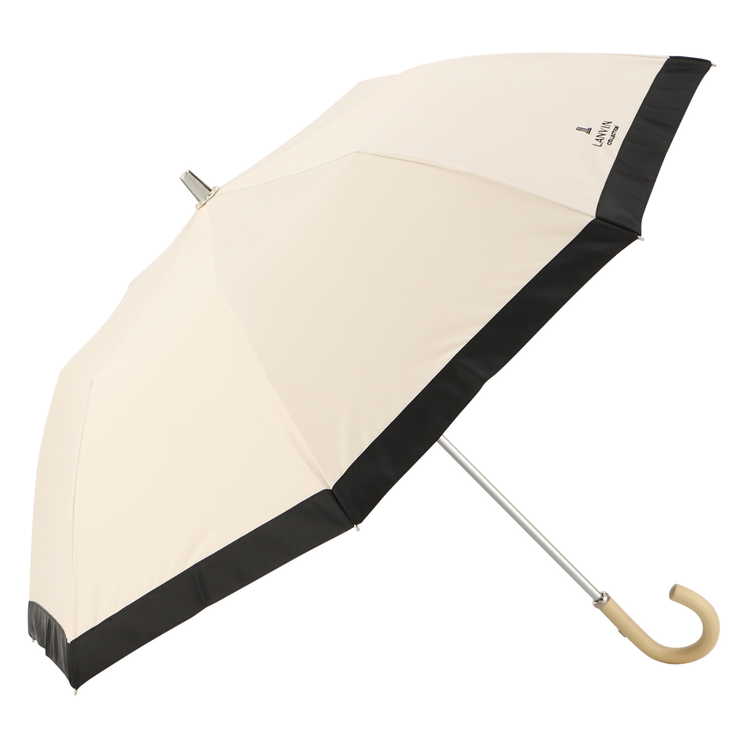 LANVIN COLLECTION ランバン コレクション 折りたたみ傘 2段 雨傘 P75D