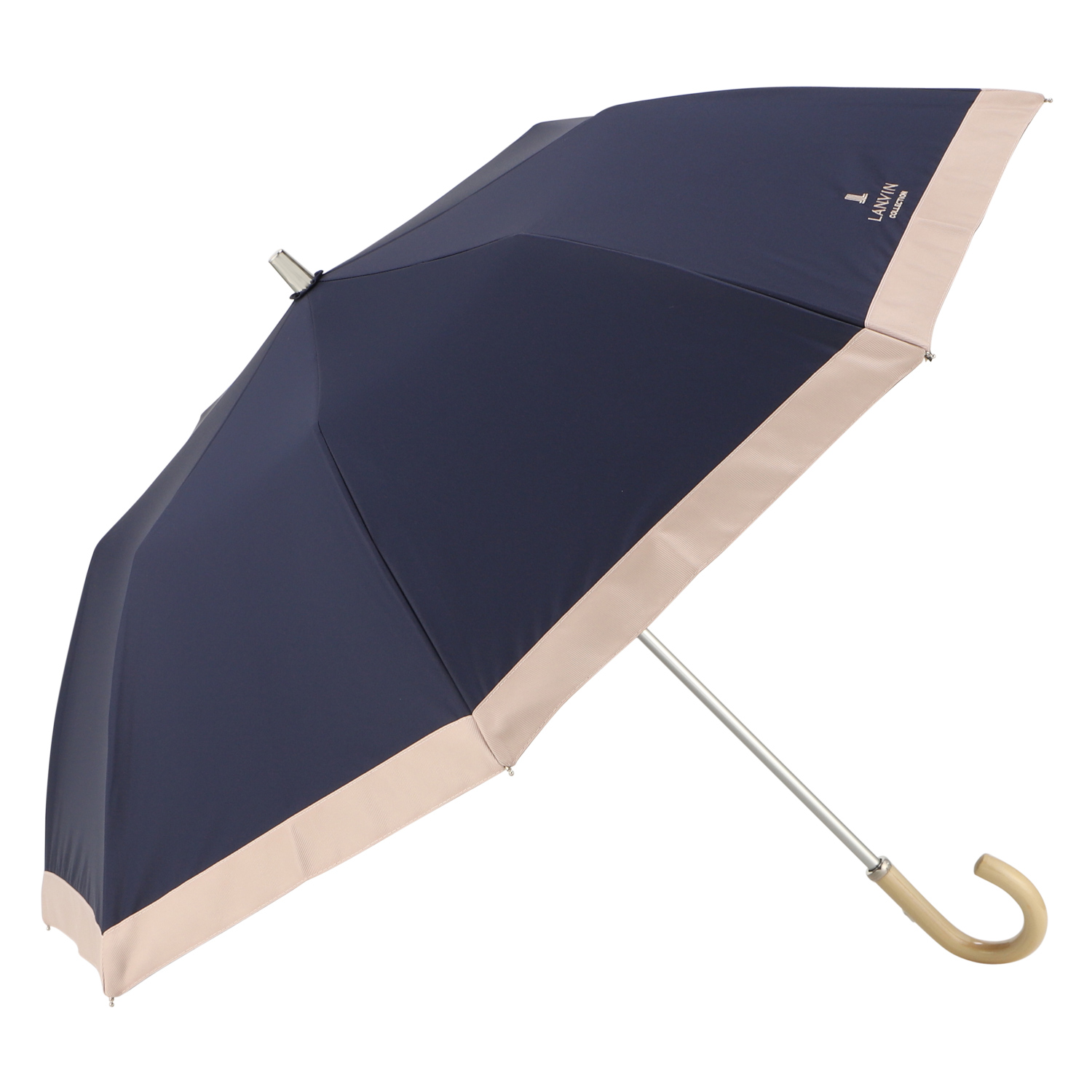 LANVIN COLLECTION ランバン コレクション 折りたたみ傘 2段 雨傘 P75D