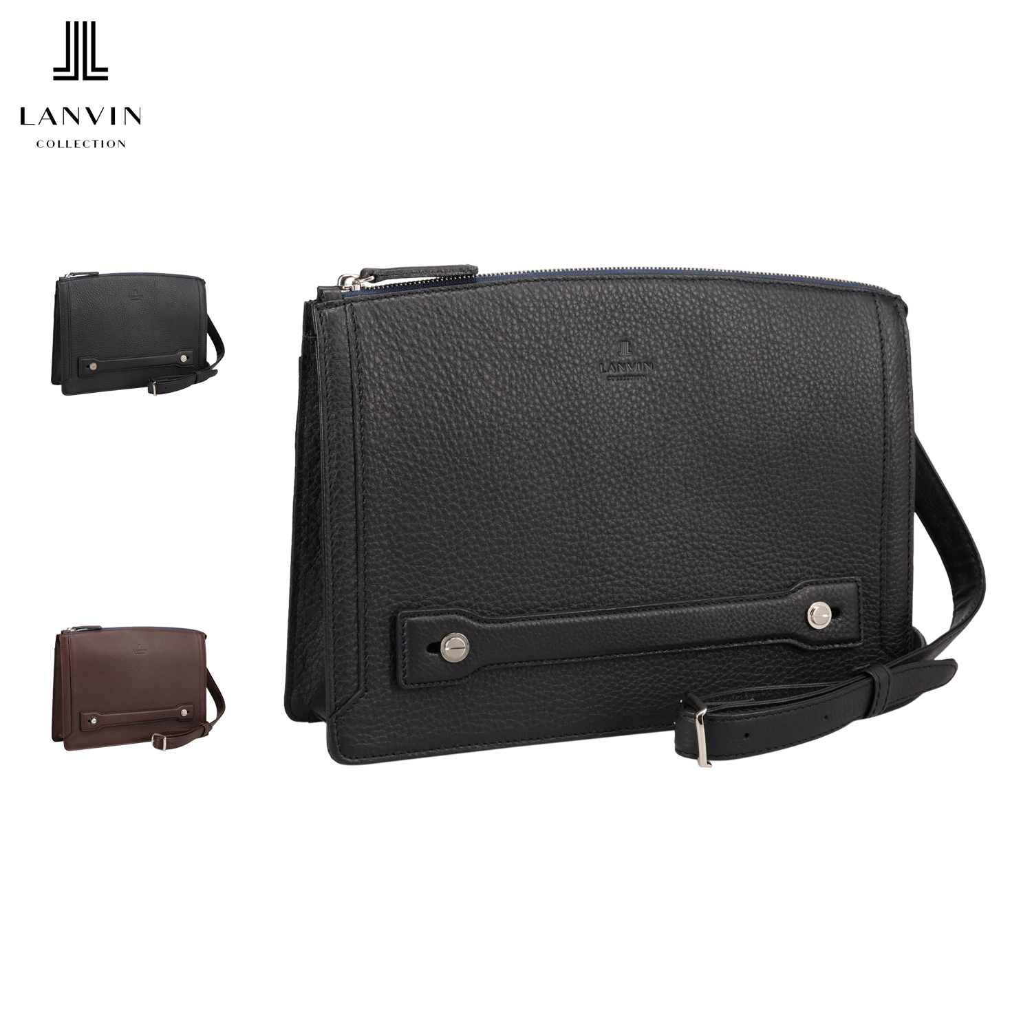 ランバン コレクション LANVIN COLLECTION バッグ クラッチバッグ ショルダーバッグ コトー メンズ 斜めがけ 本革 283102 LANVIN COLLECTION ランバン コレクション バッグ ショルダーバッグ