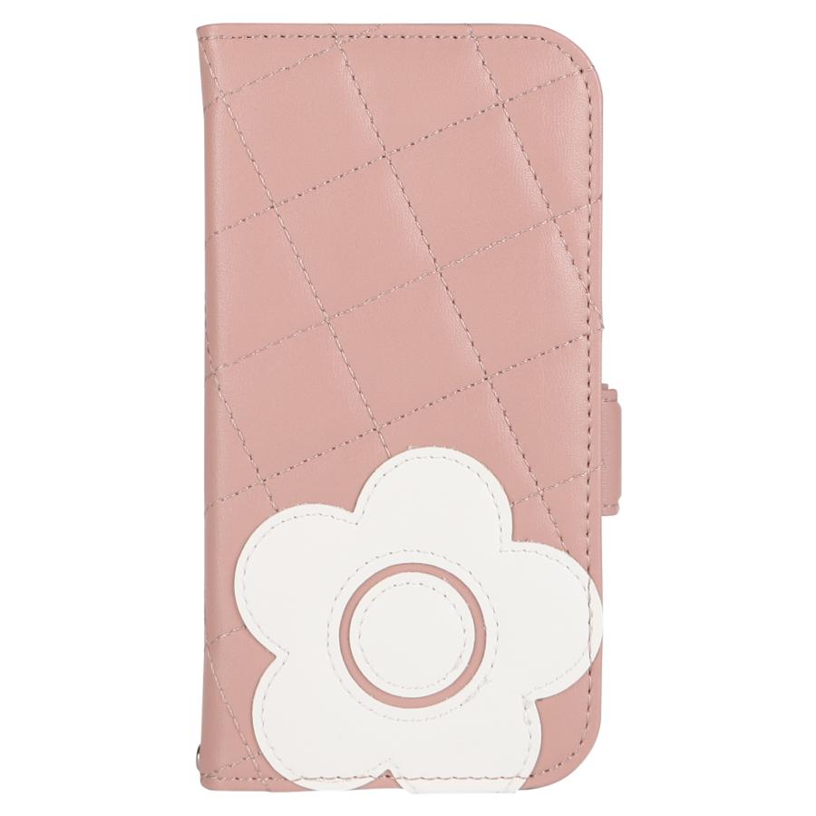 MARY QUANT マリークヮント iPhone 14 13 ケース スマホ 携帯 レディース PU QUILT LEATHER BOOK TYPE CASE 母の日｜goodslabo｜03
