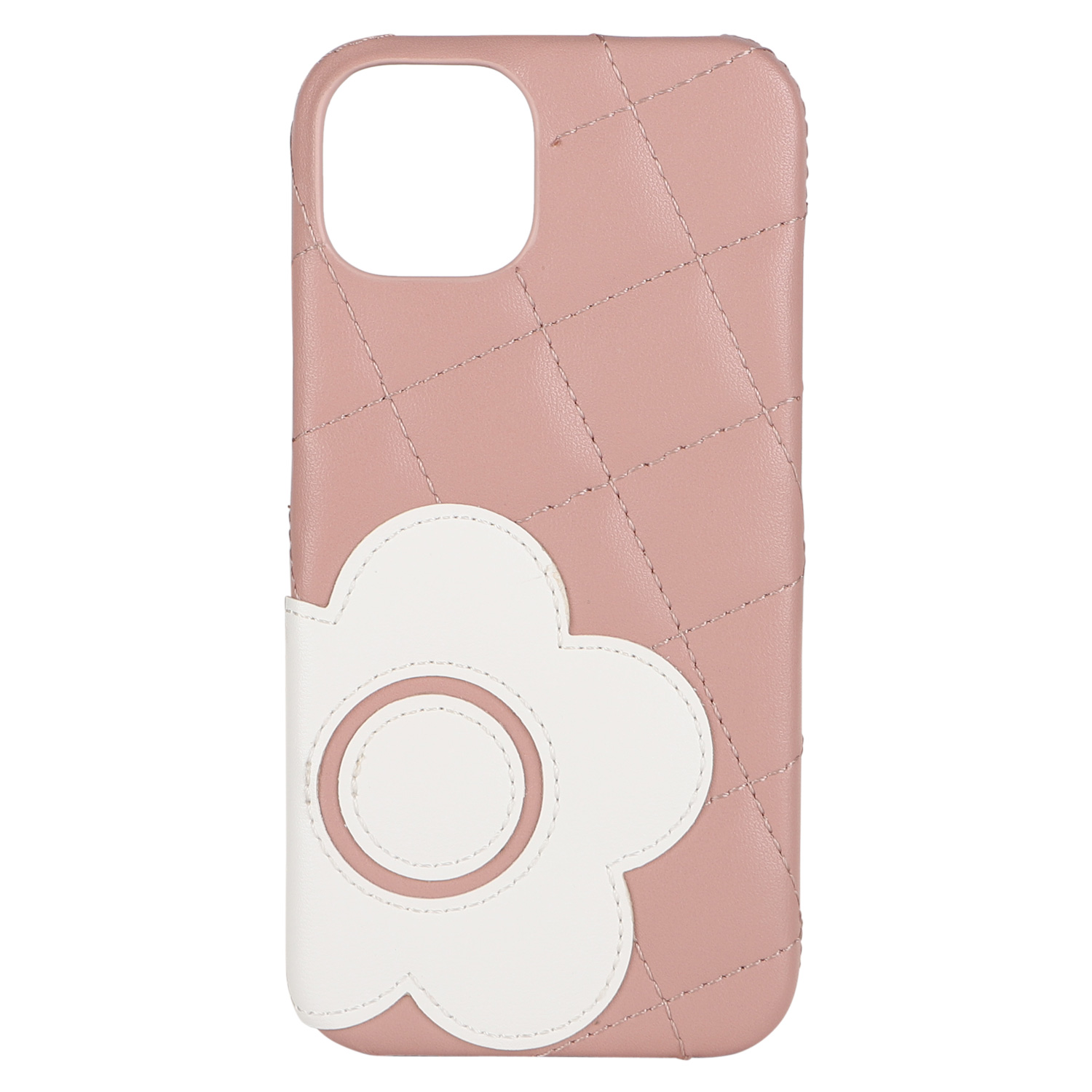MARY QUANT マリークヮント iPhone 14 13 ケース スマホ 携帯 レディース PU QUILT LEATHER BACK CASE  母の日