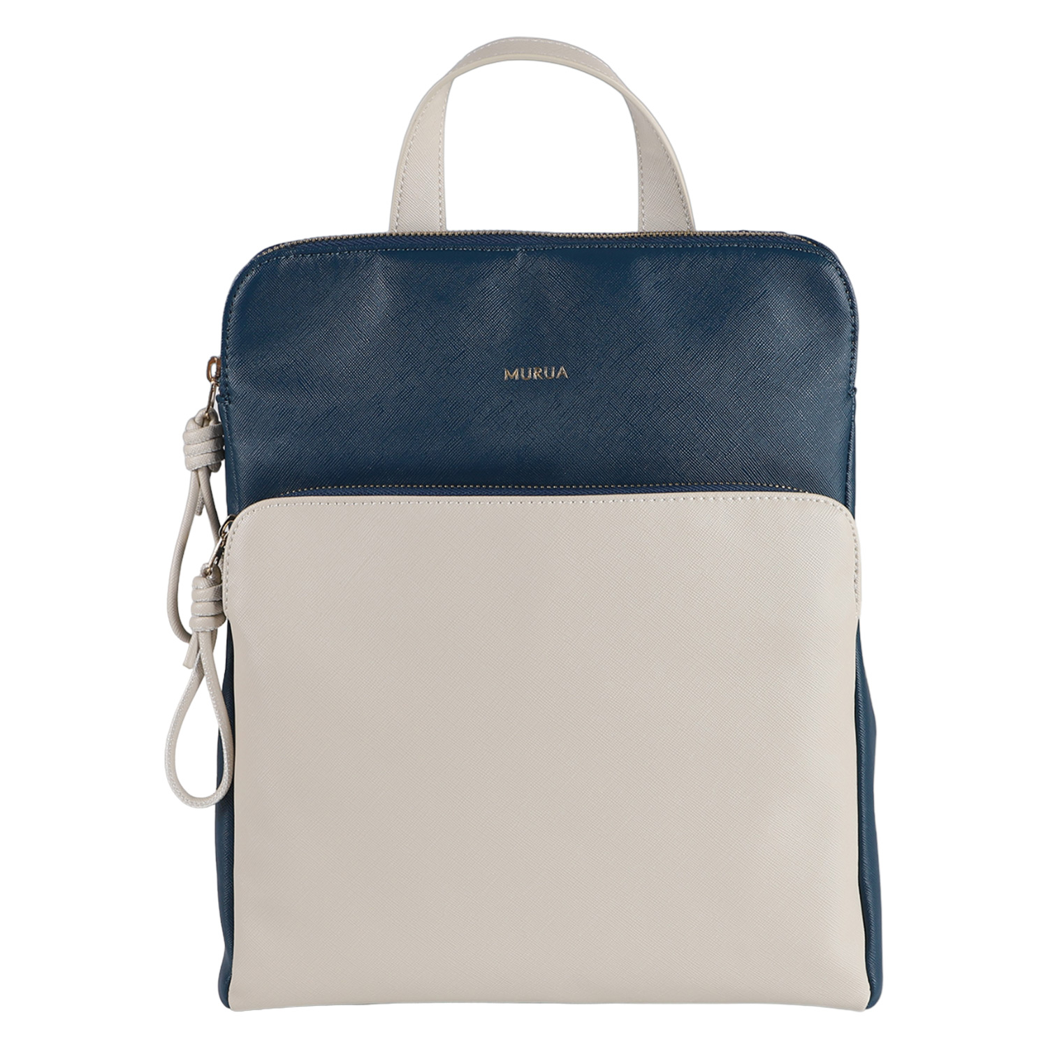 MURUA ムルーア リュック バッグ バックパック レディース ブラック ベージュ ブルー 黒 MR-B1166 MURUA（ムルーア） リュック バッグ バックパック レディース SQUARE