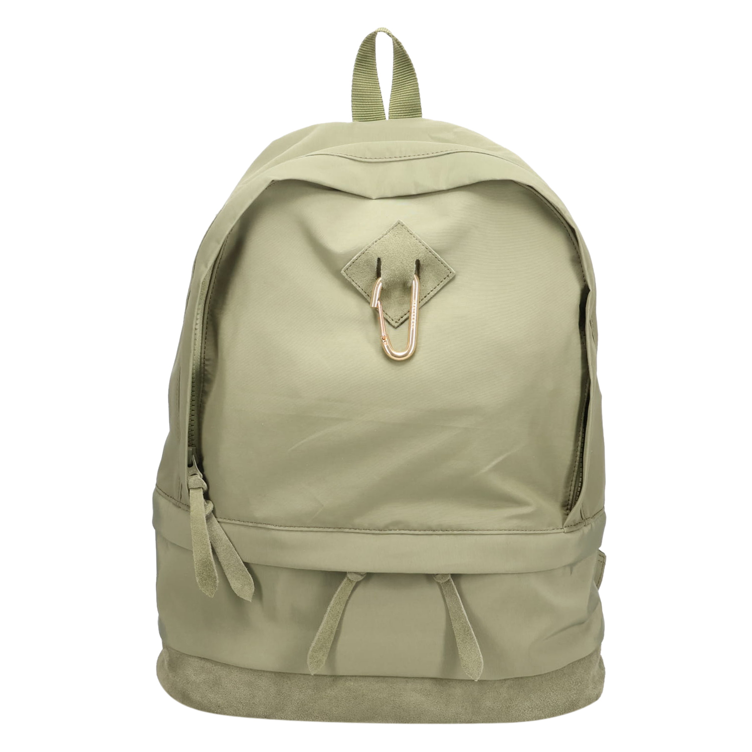 MASTER&Co. マスターアンドコー リュック バッグ バックパック メンズ レディース カラビナ付き スエードボトム デイパック MC328_5
