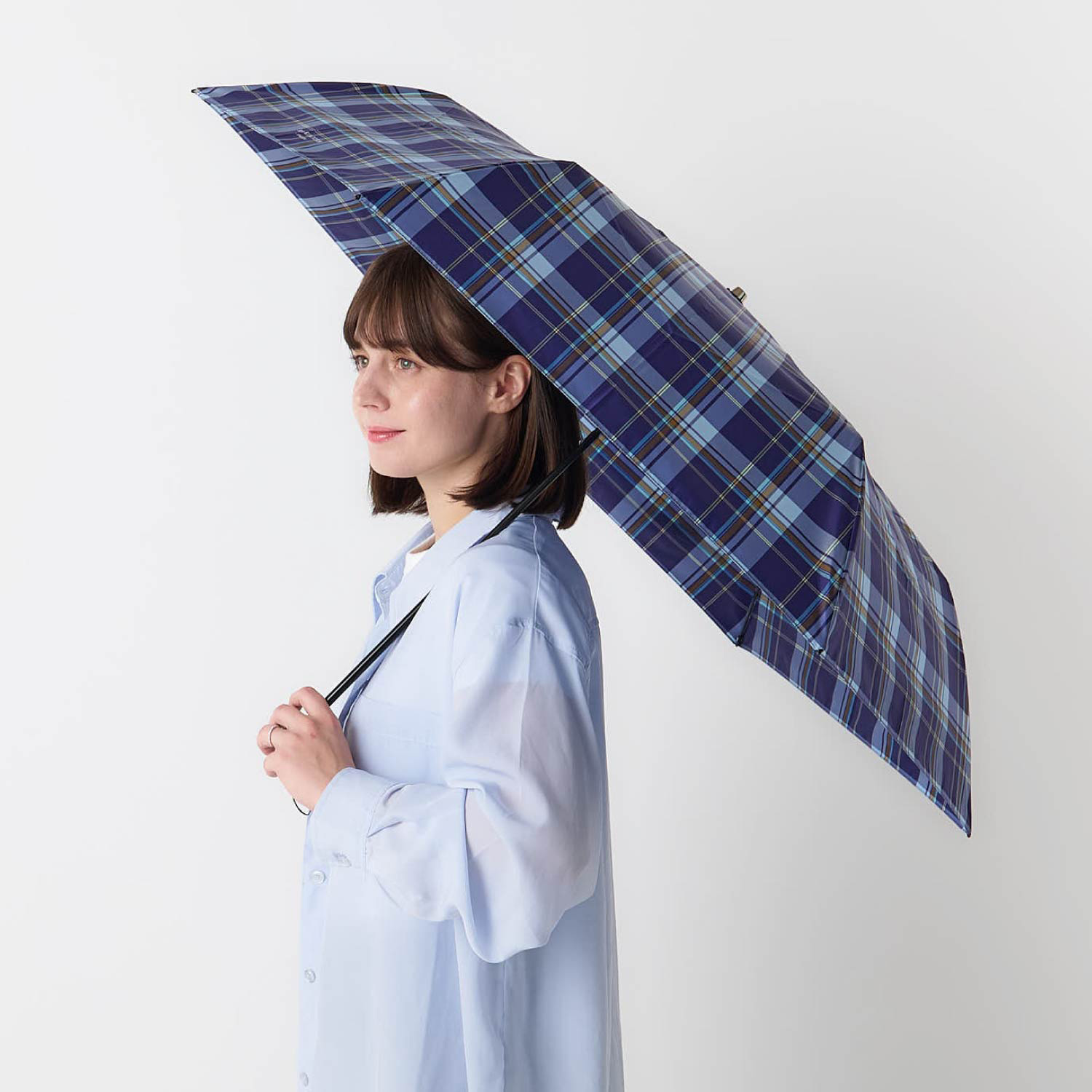 マッキントッシュ ロンドン 軽量 雨傘 折傘 ハート柄 折りたたみ傘