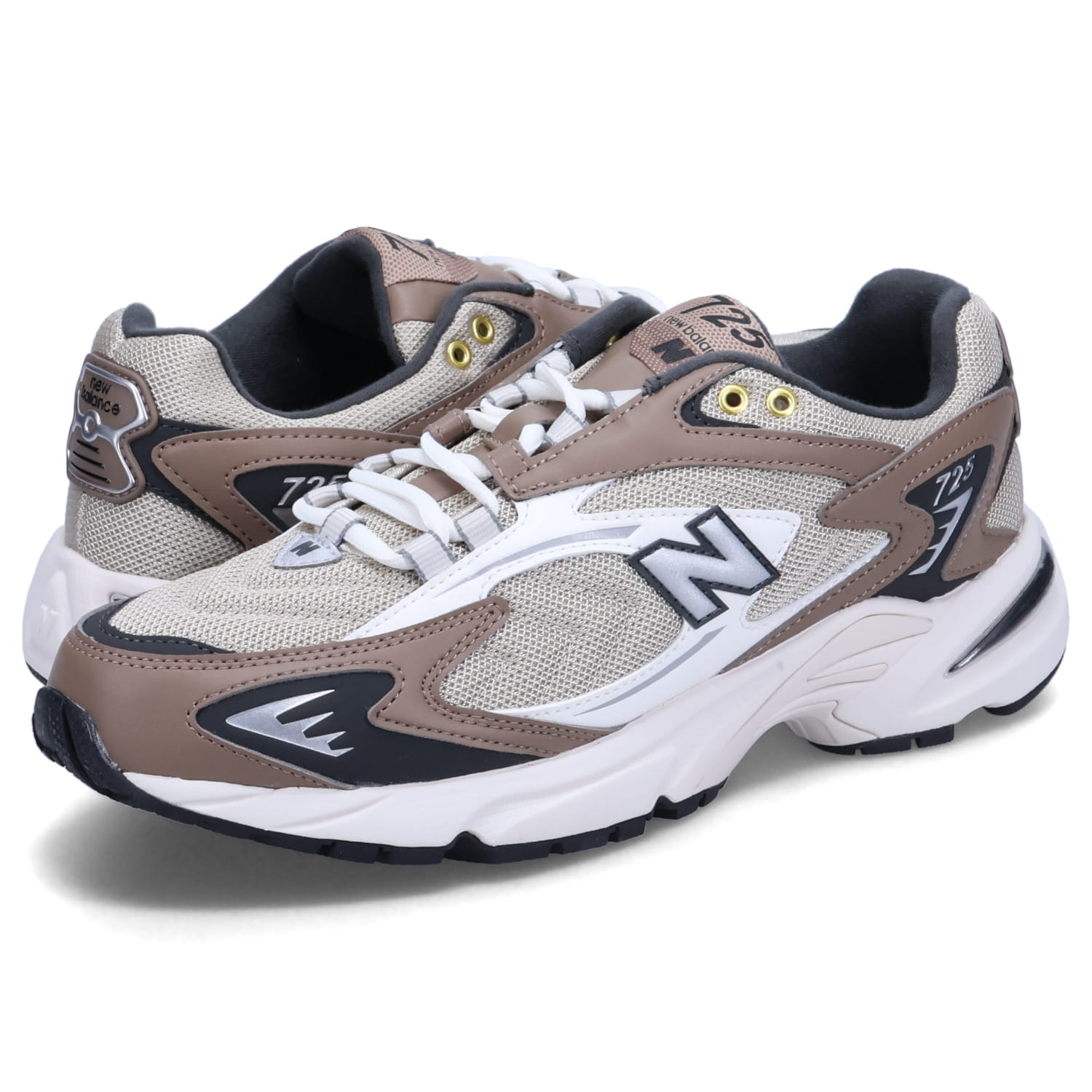 ニューバランス new balance 725 スニーカー メンズ ワイズD ブラウン