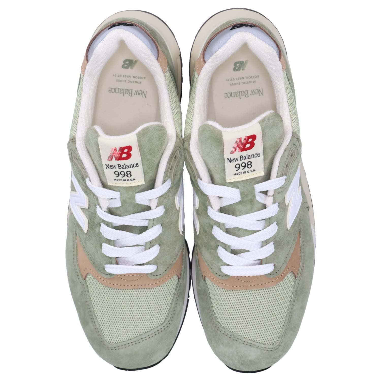 New balance ☆ made in USA W998DTV グレー×グリーン New balance ☆ made in USA W998DTV グレー×グリーン (New