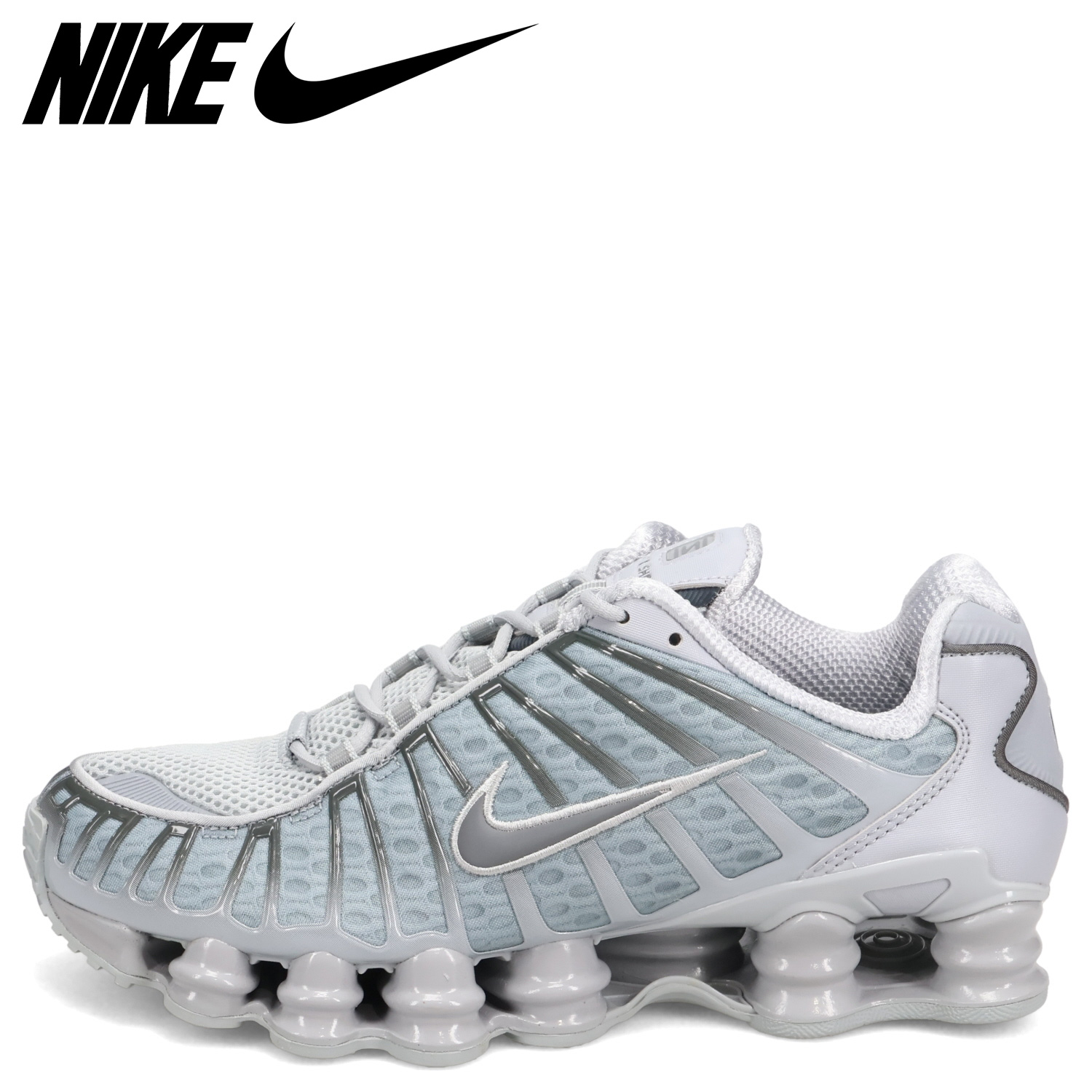 NIKE（ナイキ） ショックス TL スニーカー メンズ SHOX TL グレー