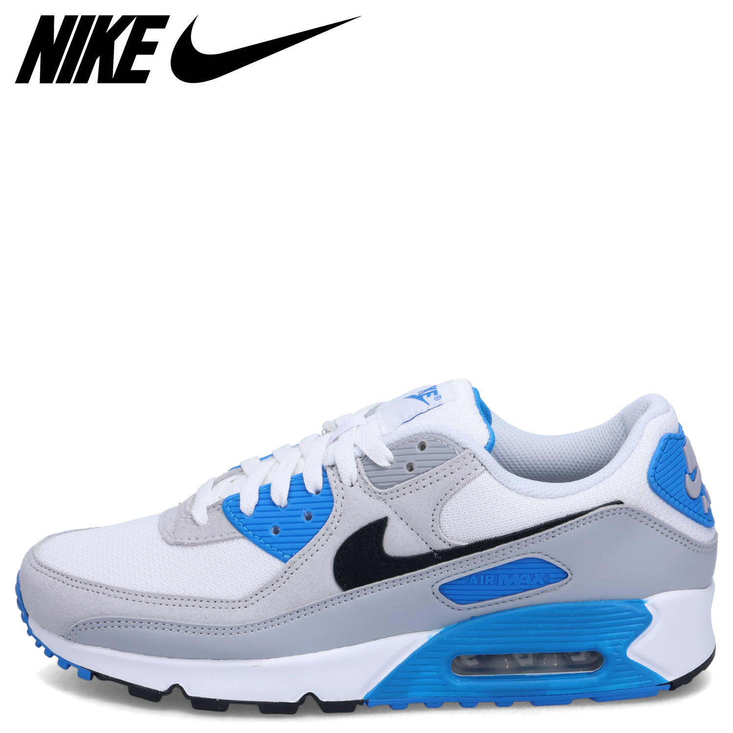 ナイキ NIKE エアマックス90 スニーカー メンズ AIR MAX 90 ホワイト 