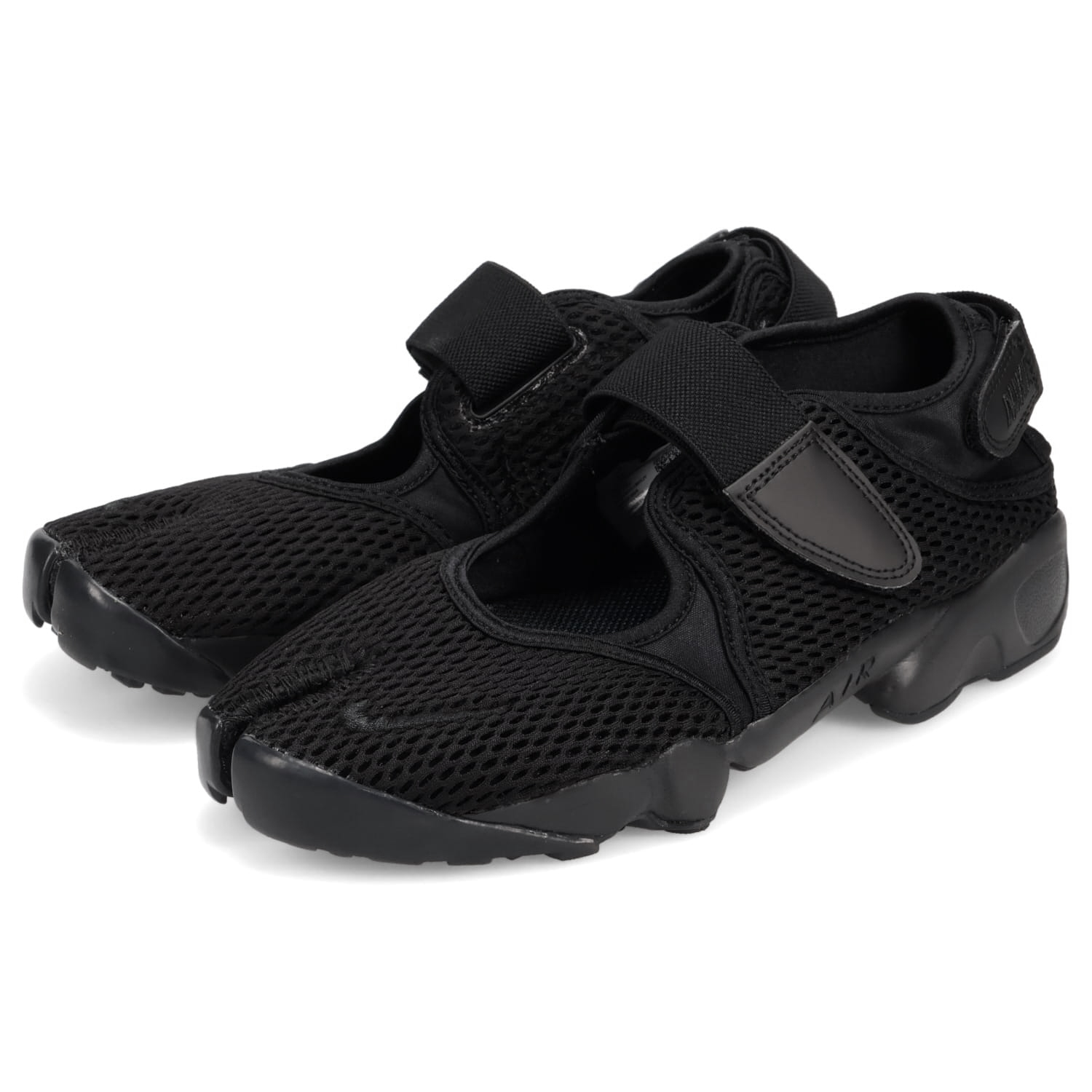 希少 ナイキ NIKE オールブラックメッシュ エアリフト サンダル 24cm NIKE（ナイキ） エアリフト メッシュ スニーカー メンズ レディース