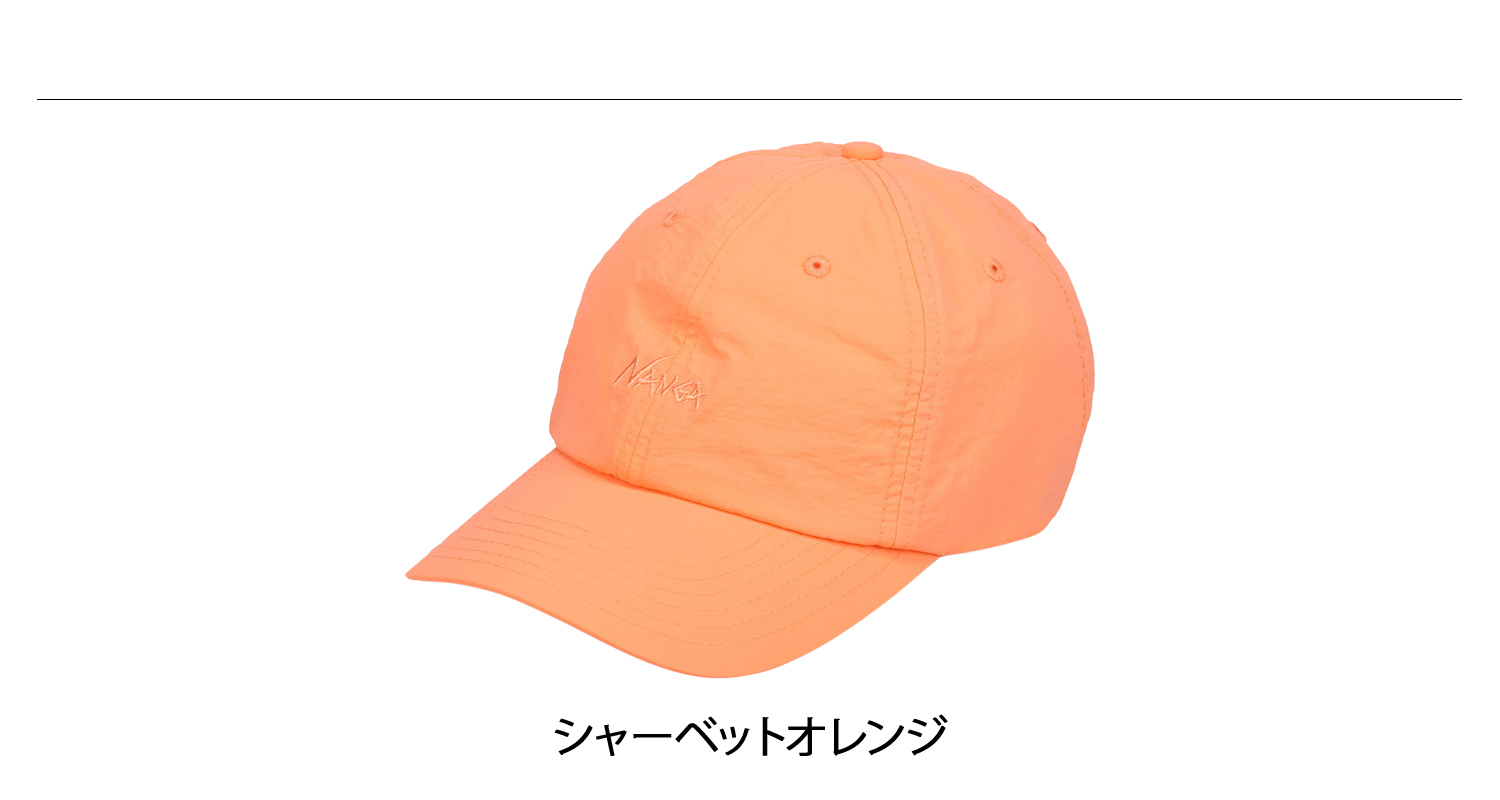NANGA ナンガ キャップ 帽子 メンズ レディース 撥水 NYLON
