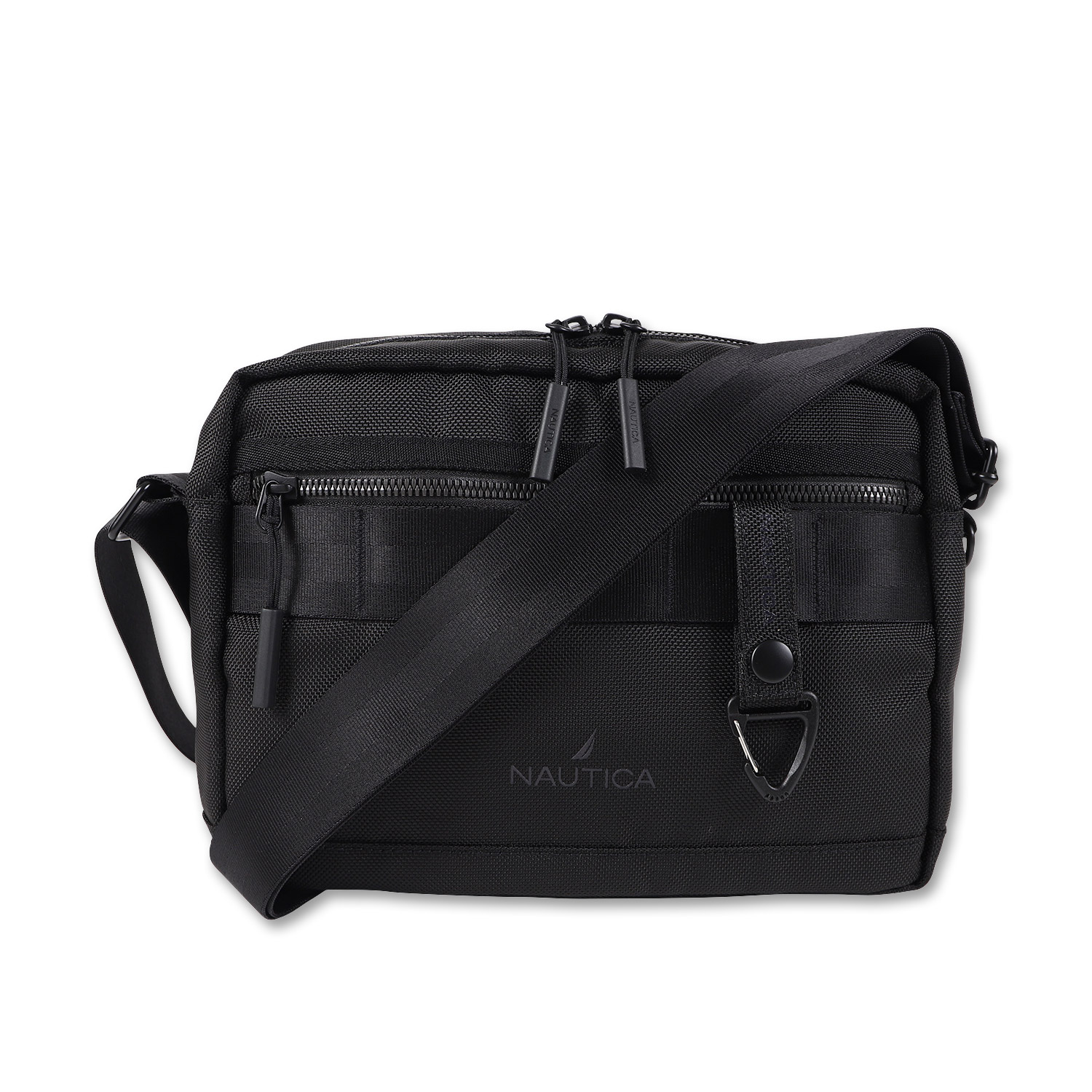 ノーティカ NAUTICA ショルダーバッグ メンズ 斜めがけ SHOULDER BAG ブラック 黒 370-502｜goodslabo｜02