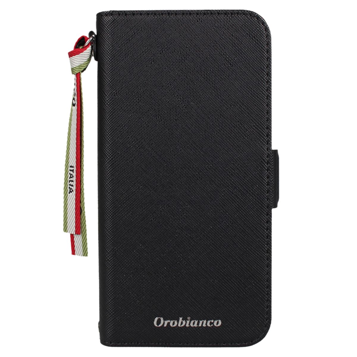 Orobianco オロビアンコ iPhone 12 mini 12 12 Pro ケース スマホ 携帯 手帳型 アイフォン サフィアーノ調 BOOK TYPE CASE｜goodslabo｜02
