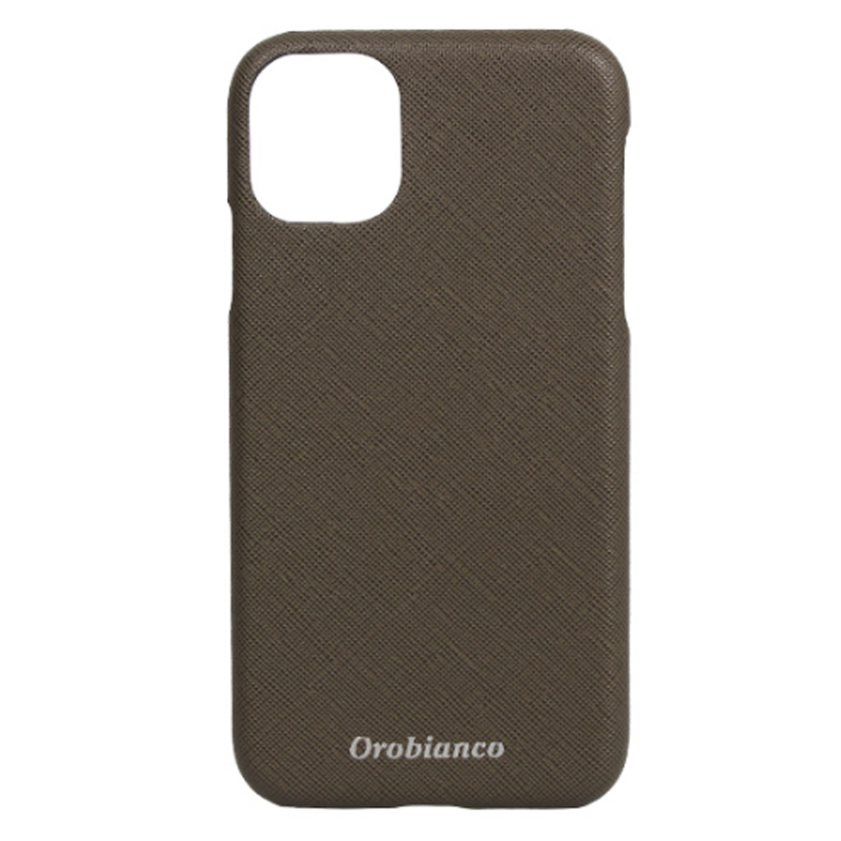 Orobianco オロビアンコ iPhone11 ケース スマホ 携帯 アイフォン メンズ レディース サフィアーノ調 PU LEATHER BACK CASE｜goodslabo｜03