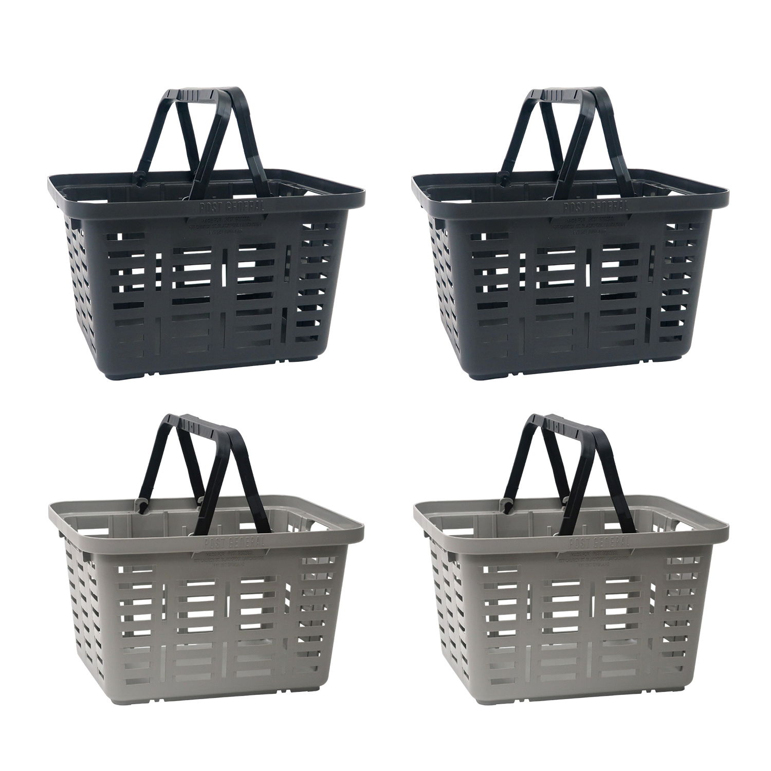 POST GENERAL ポストジェネラル 買い物かご 4点セット バスケット カゴ