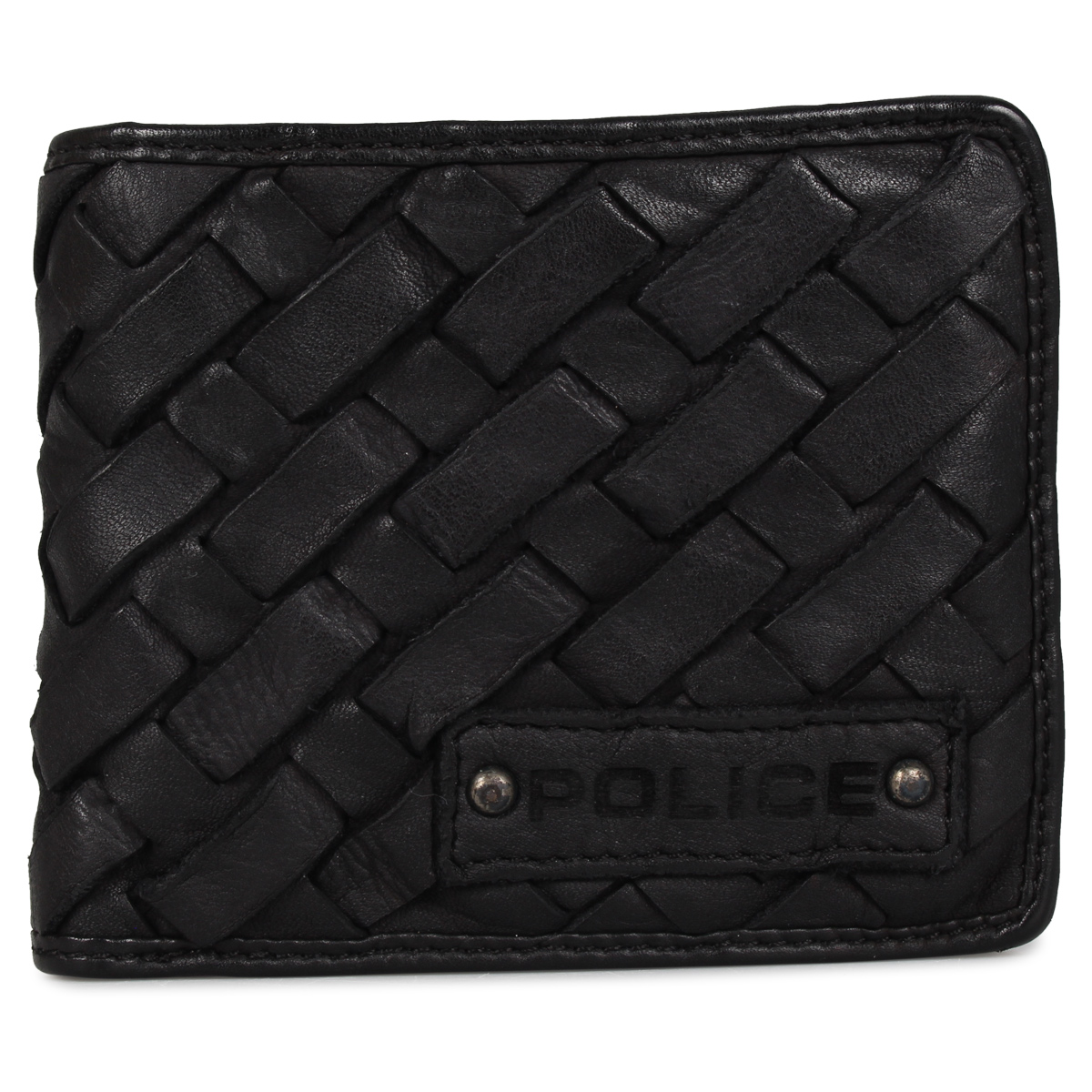 POLICE（ポリス） 財布 二つ折り メッシュ メンズ MESH WALLET