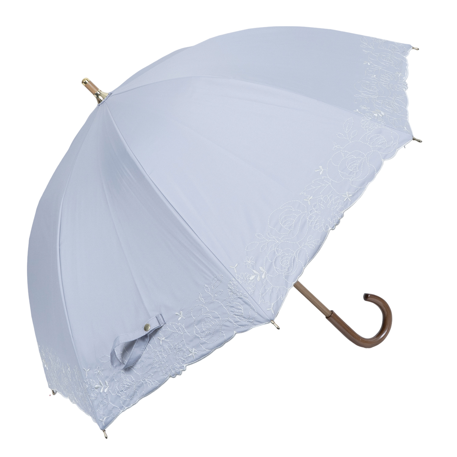 ピンクトリック pinktrick 日傘 完全遮光 長傘 軽量 晴雨兼用 雨傘 レディース 50cm 遮光率100% UVカット 紫外線対策 遮熱｜goodslabo｜04