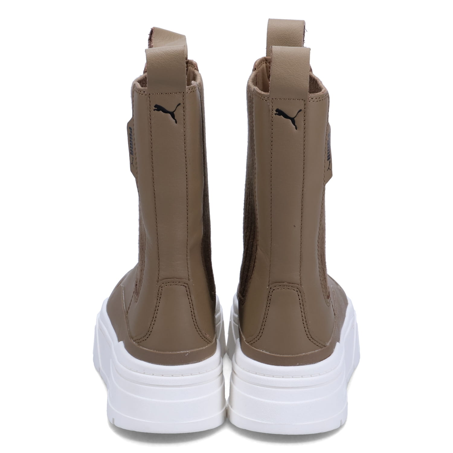 puma ブーツ PUMA（プーマ） サイドゴアブーツ レディース 厚底 スタック