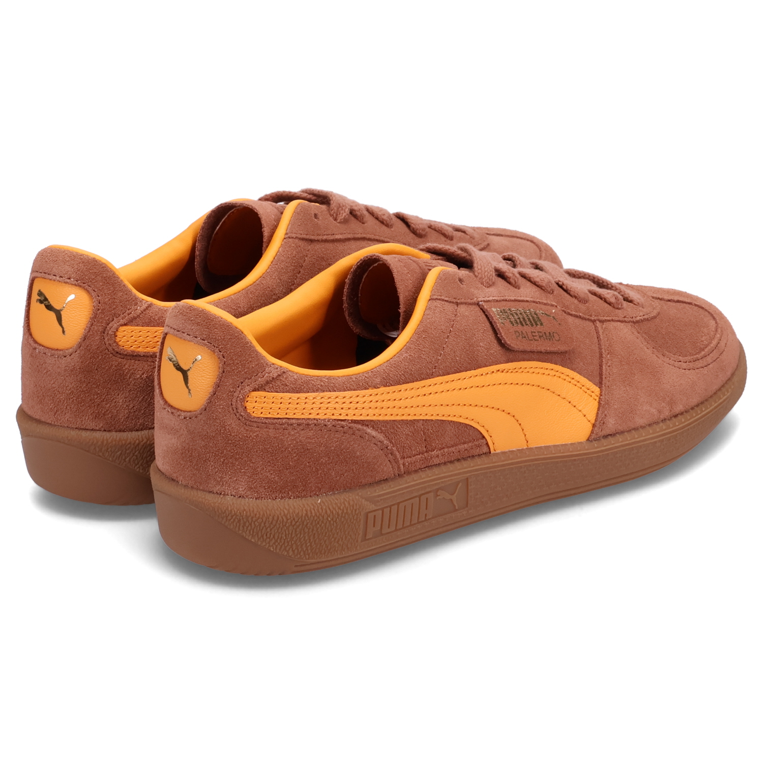 PUMA（プーマ） スニーカー パレルモ メンズ PALERMO ブラウン 396463