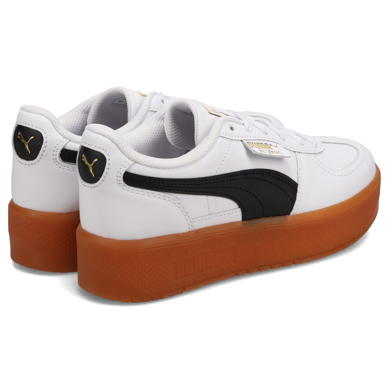 PUMA プーマ スニーカー パレルモ エレベータ レザー レディース PALERMO ELEVATA LTH ホワイト 白 400461 PUMA（プーマ） スニーカー パレルモ エレベータ レディース レザー