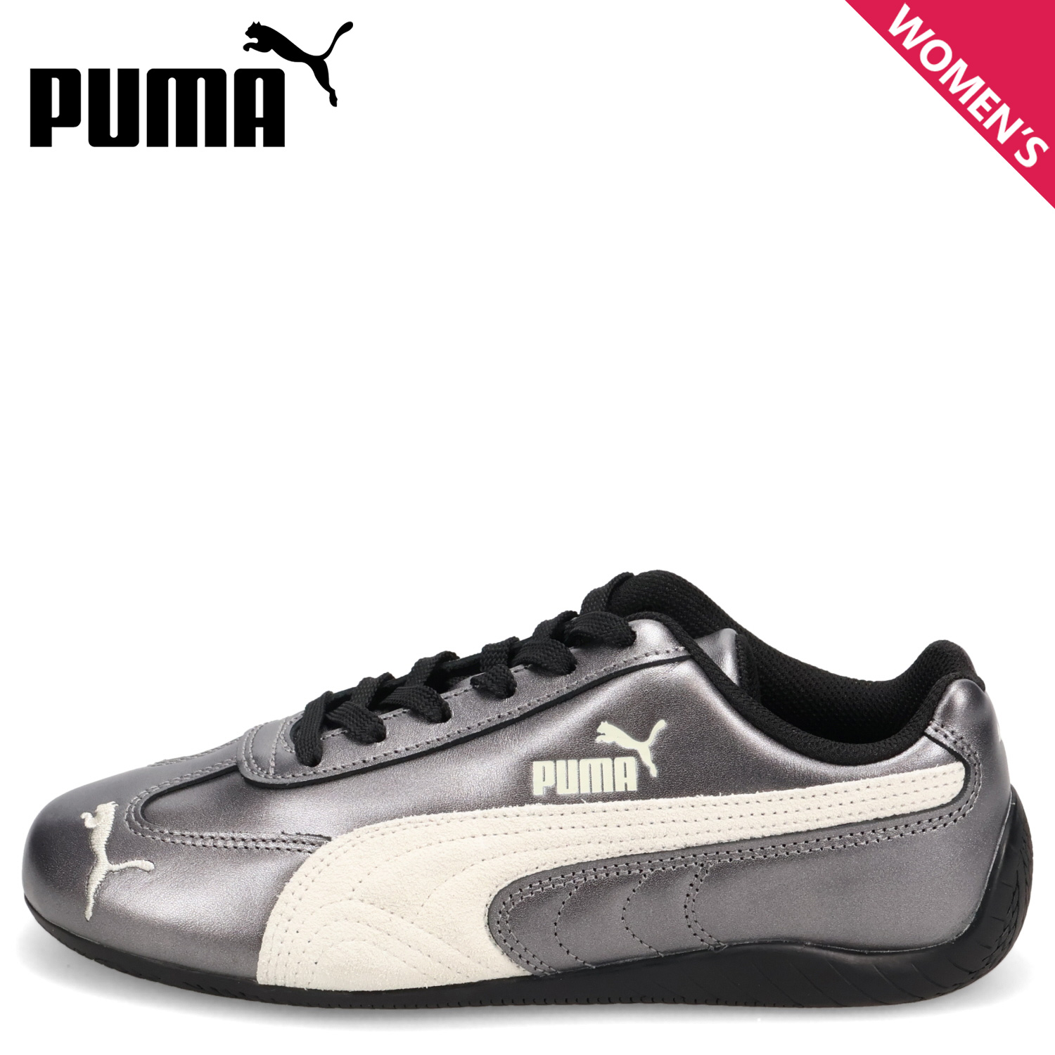 プーマ　スピードキャット　23.5センチ PUMA（プーマ） スピードキャット メタリック スニーカー レディース