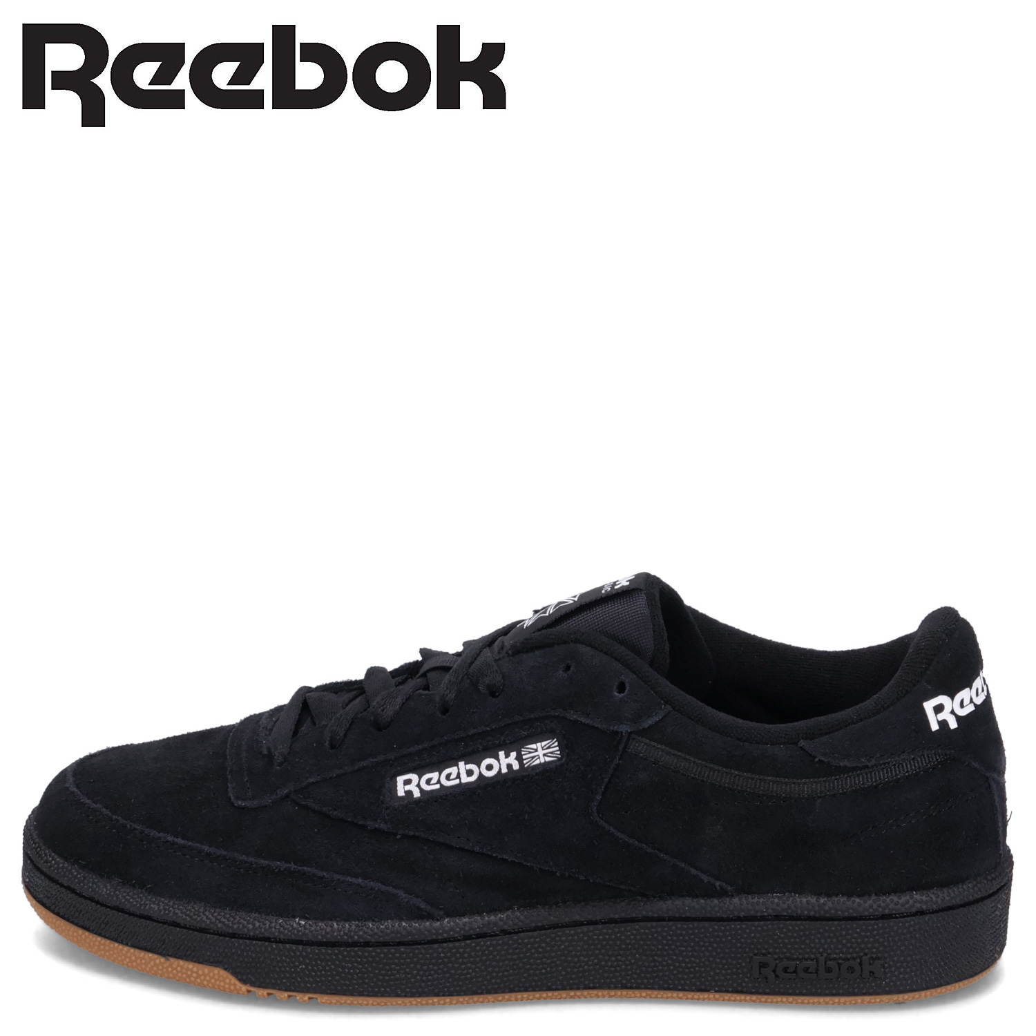 リーボック Reebok スニーカー クラブ シー 85 メンズ CLUB C 85 ブラック 黒 100074449